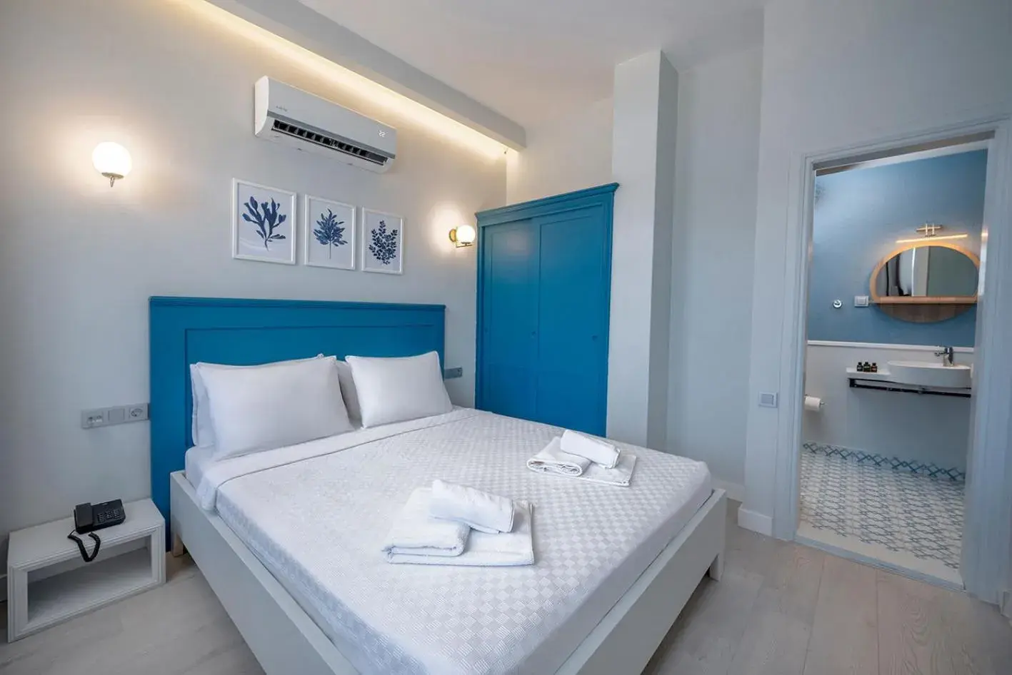 Bed in Kas Marin Hotel Bed in Kas Marin Hotel