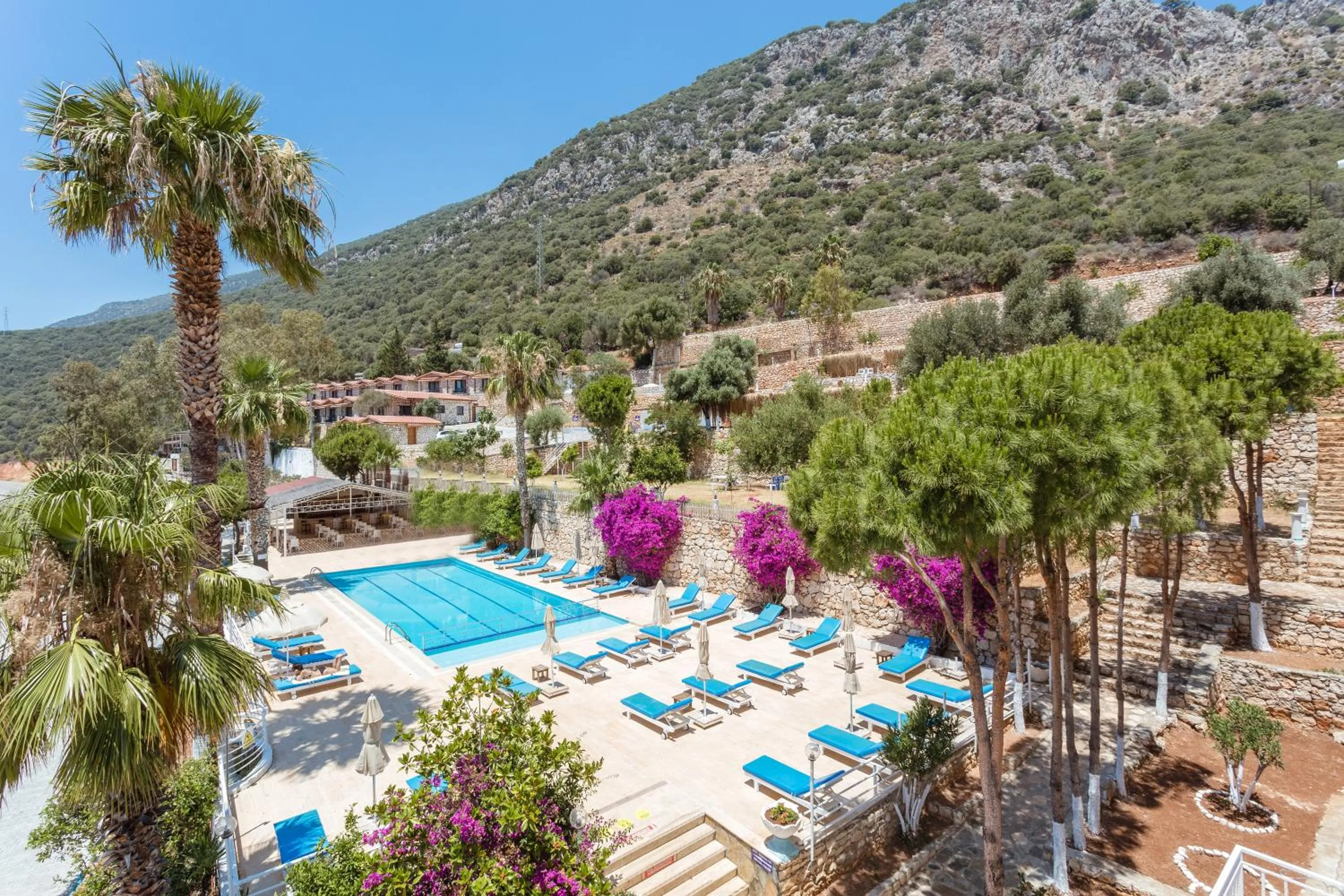 Garden in Kas Marin Hotel