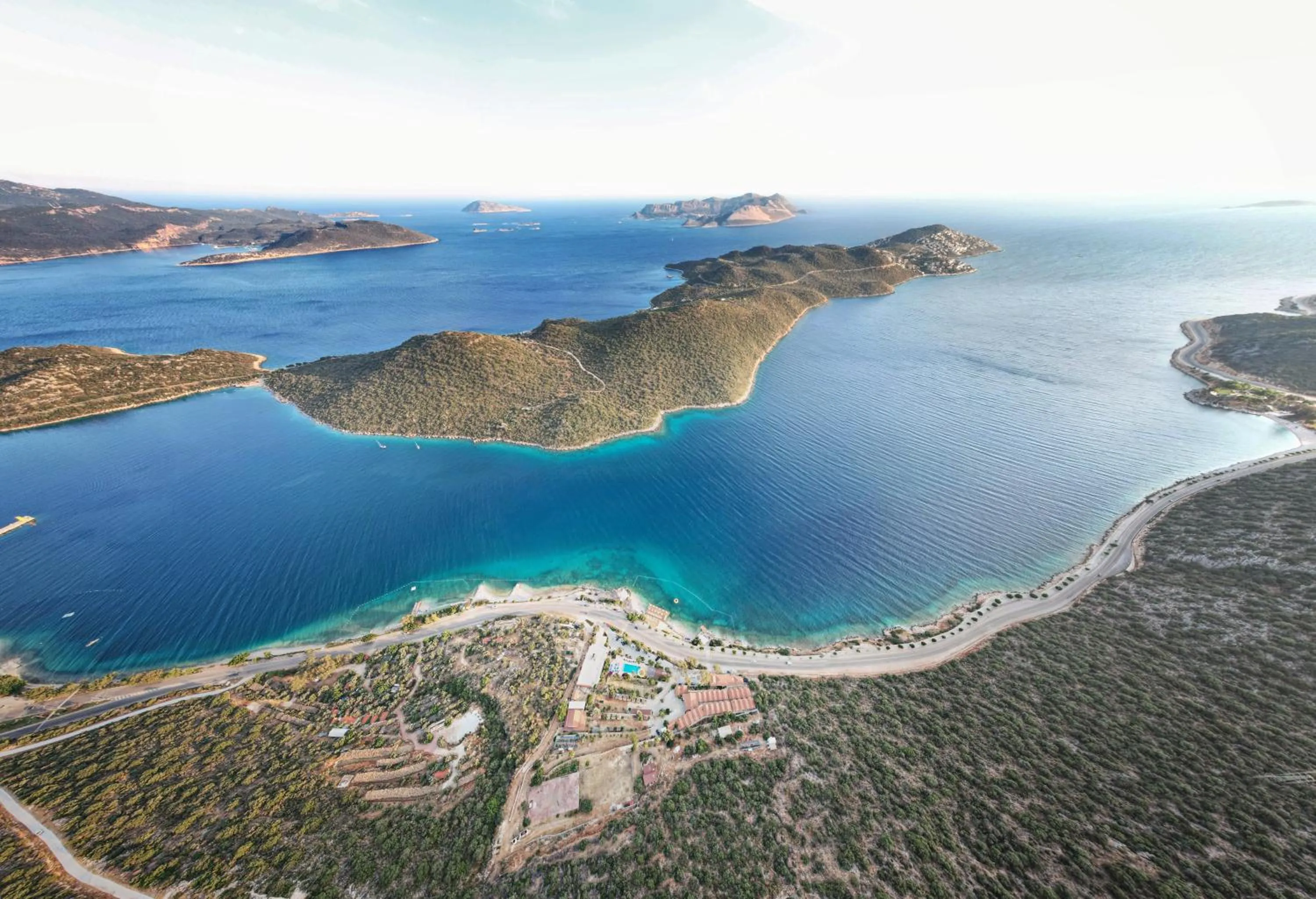 Natural landscape in Kas Marin Hotel