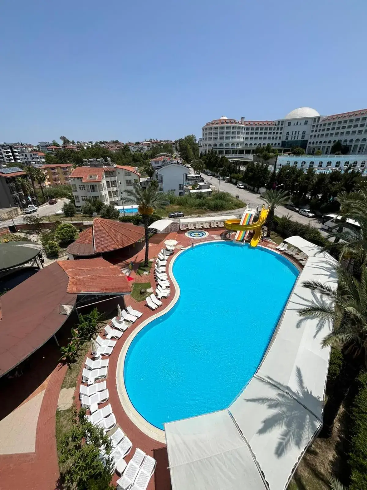 Swimming pool in Side Palm D'or Hotel Swimming pool in Side Palm D'or Hotel