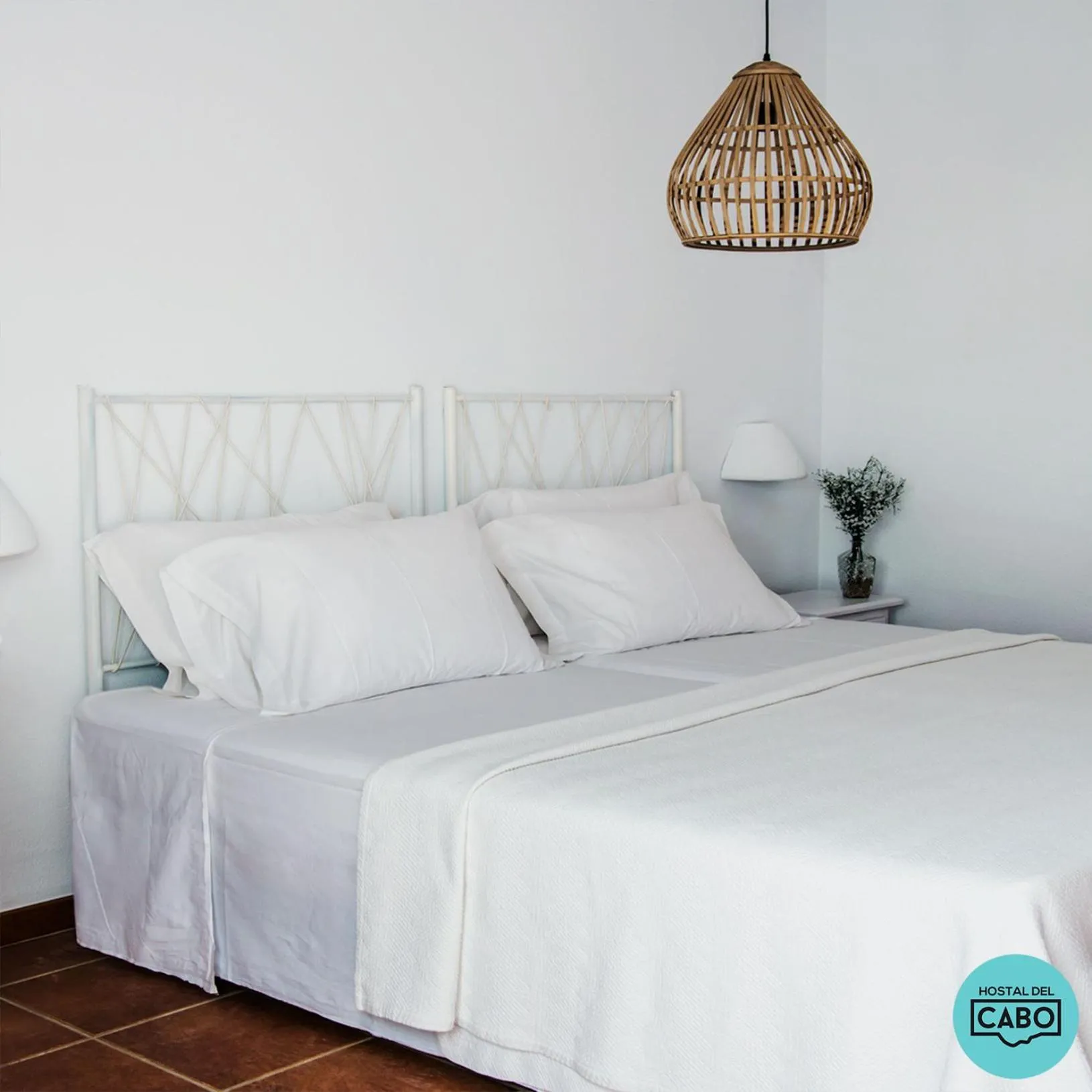 Twin Room with Sea View in Hostal del Cabo