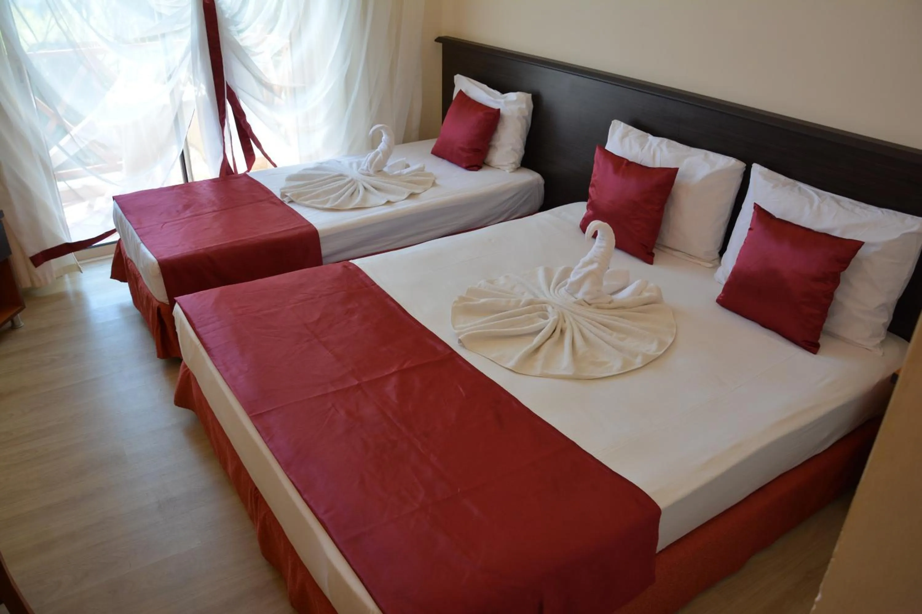 Bed in Yavuzhan Hotel