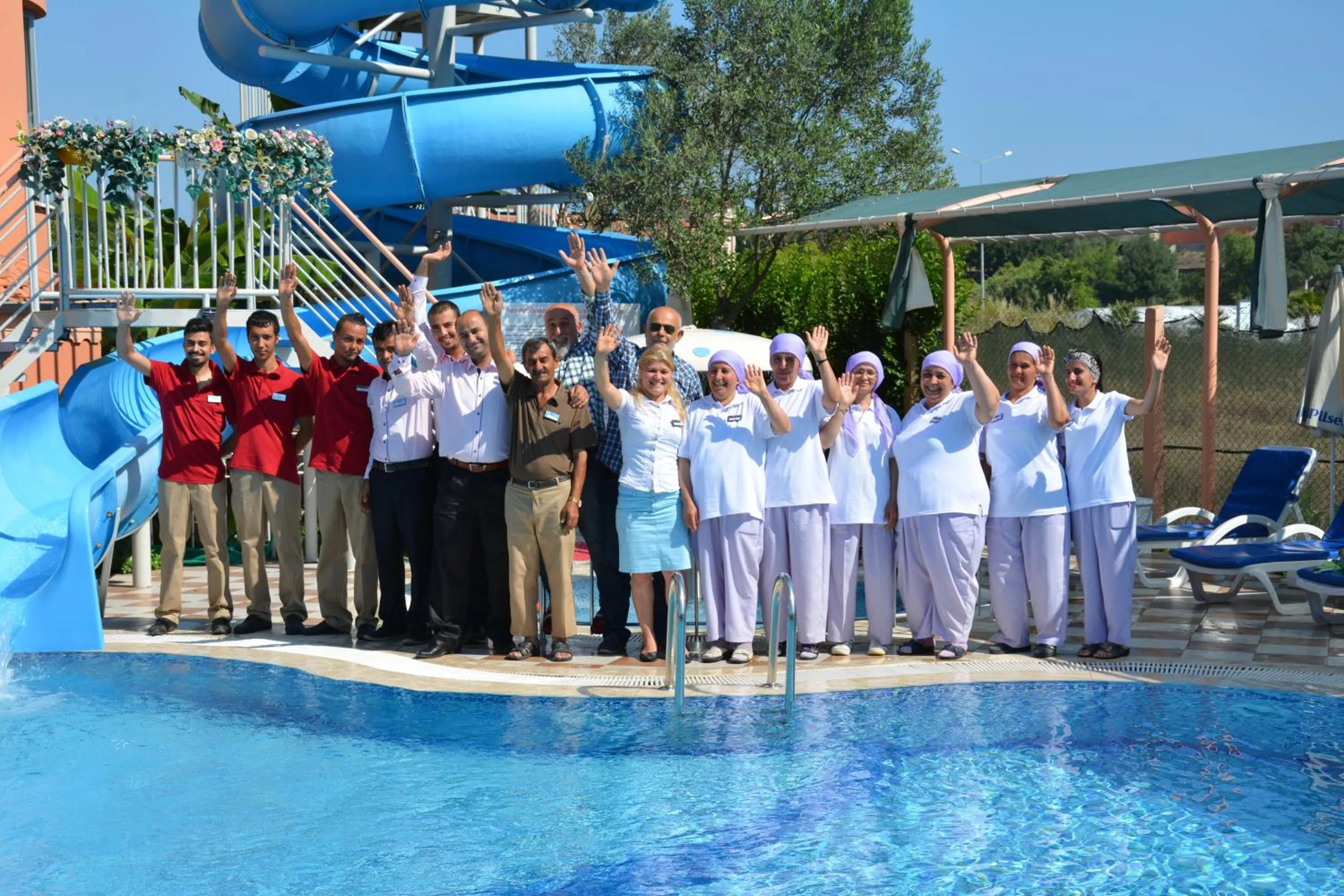 Staff in Yavuzhan Hotel