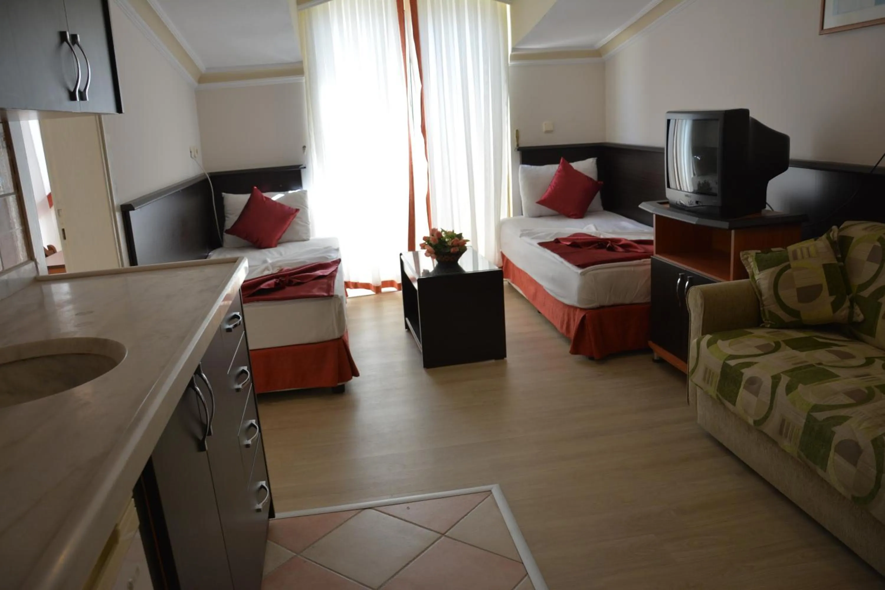 Bed in Yavuzhan Hotel