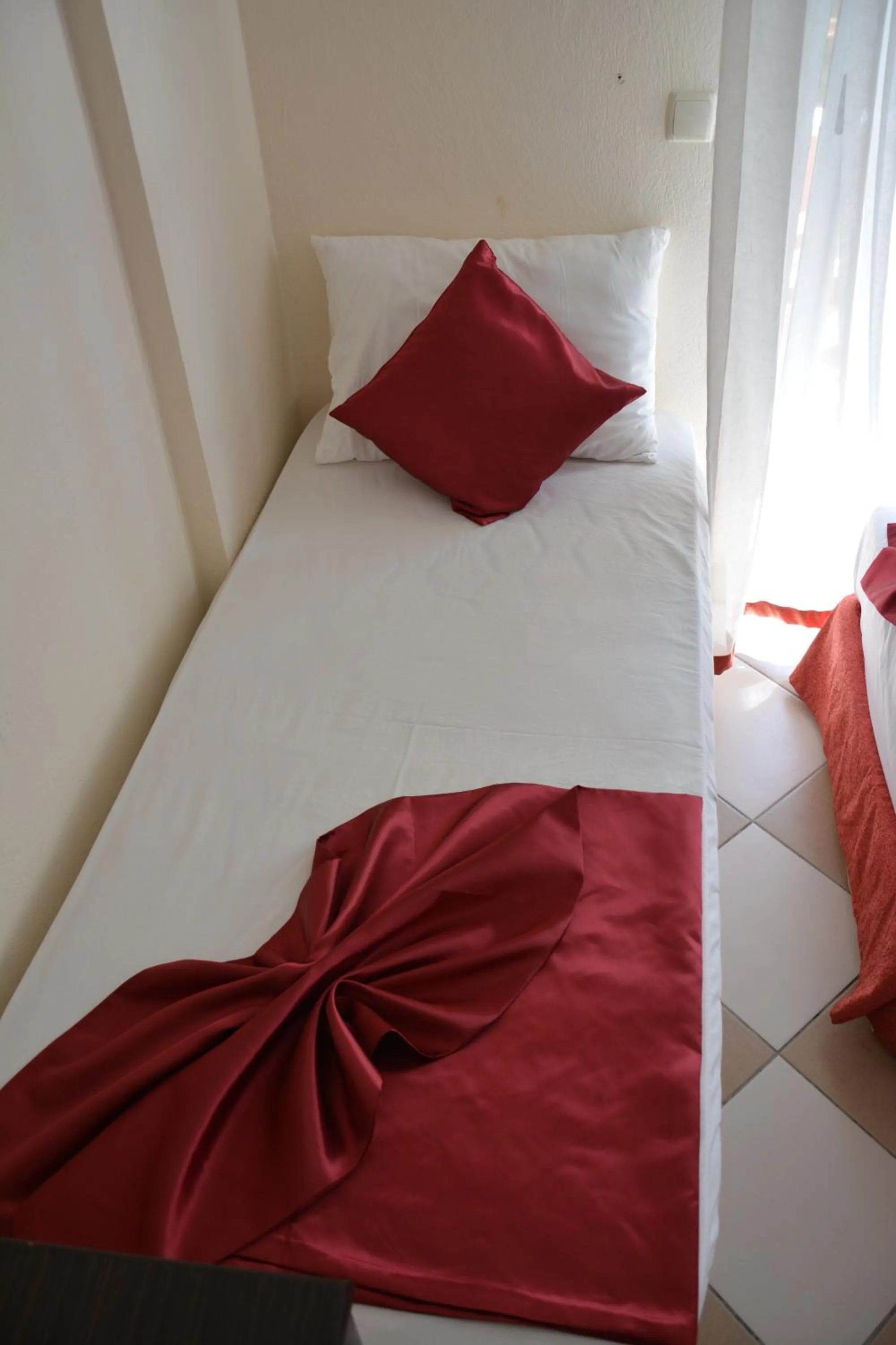 Bed in Yavuzhan Hotel