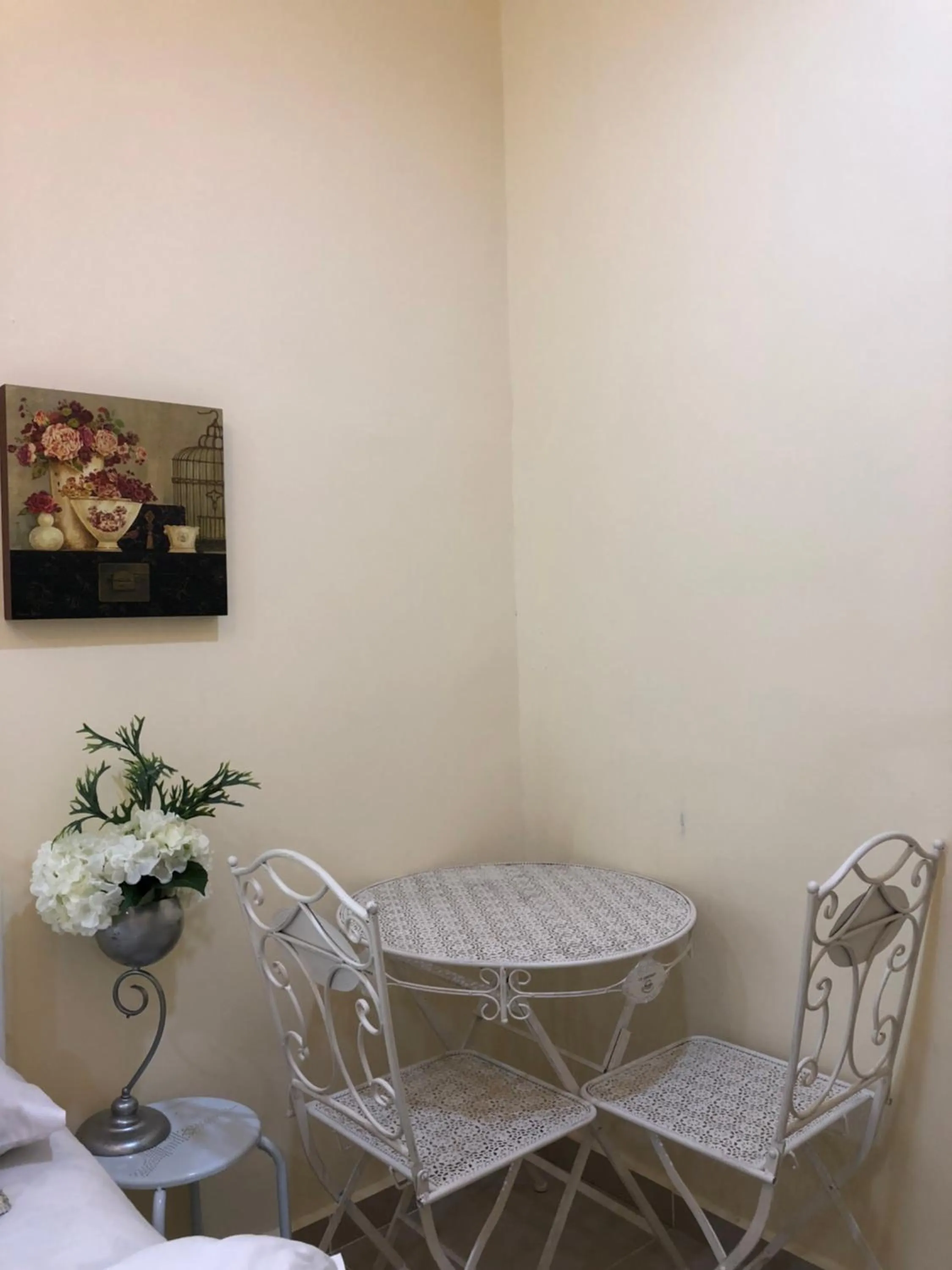 Seating area in AAM Hotel