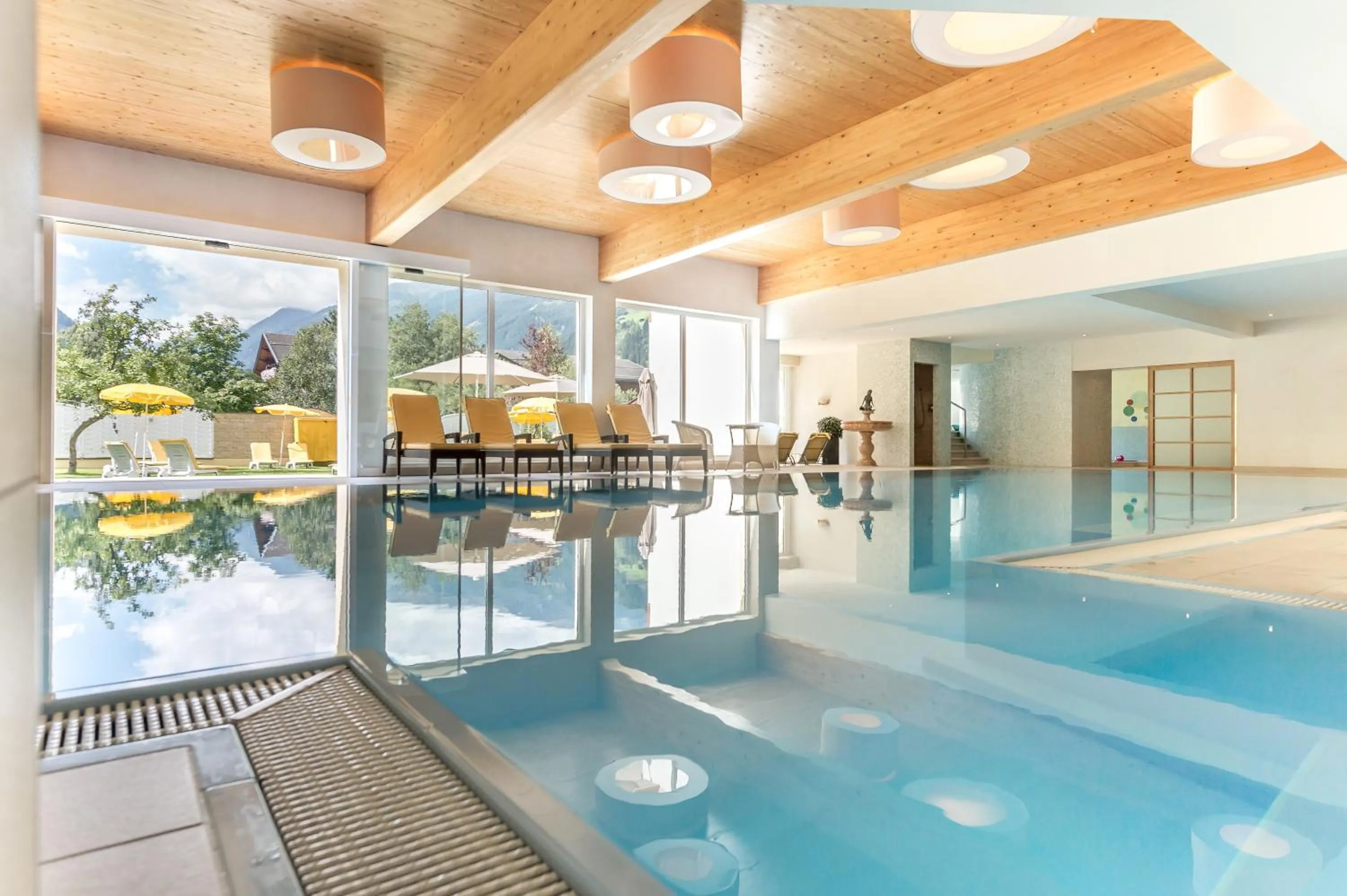 Swimming pool in Sporthotel Neustift