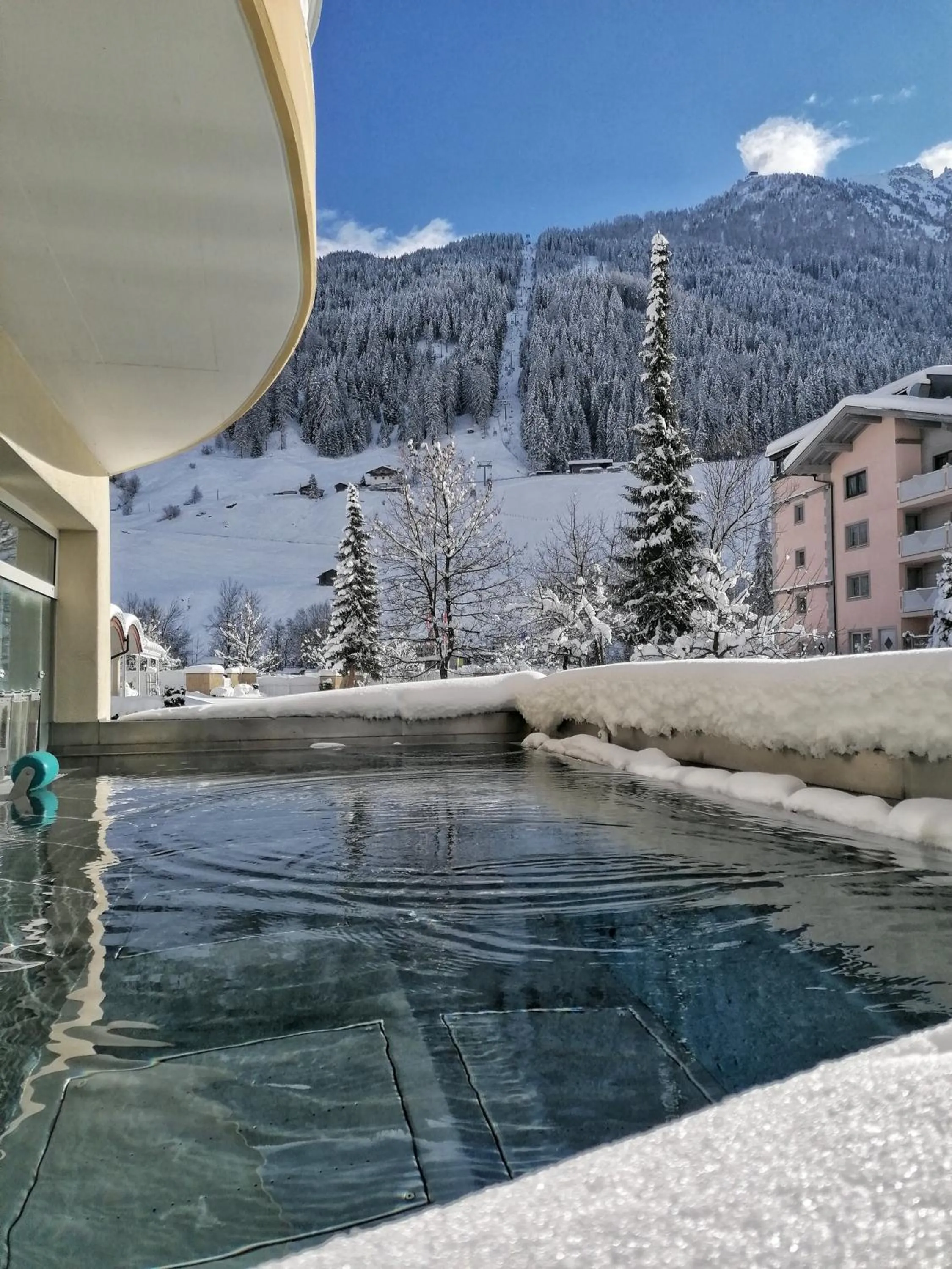 Hot Tub in Sporthotel Neustift