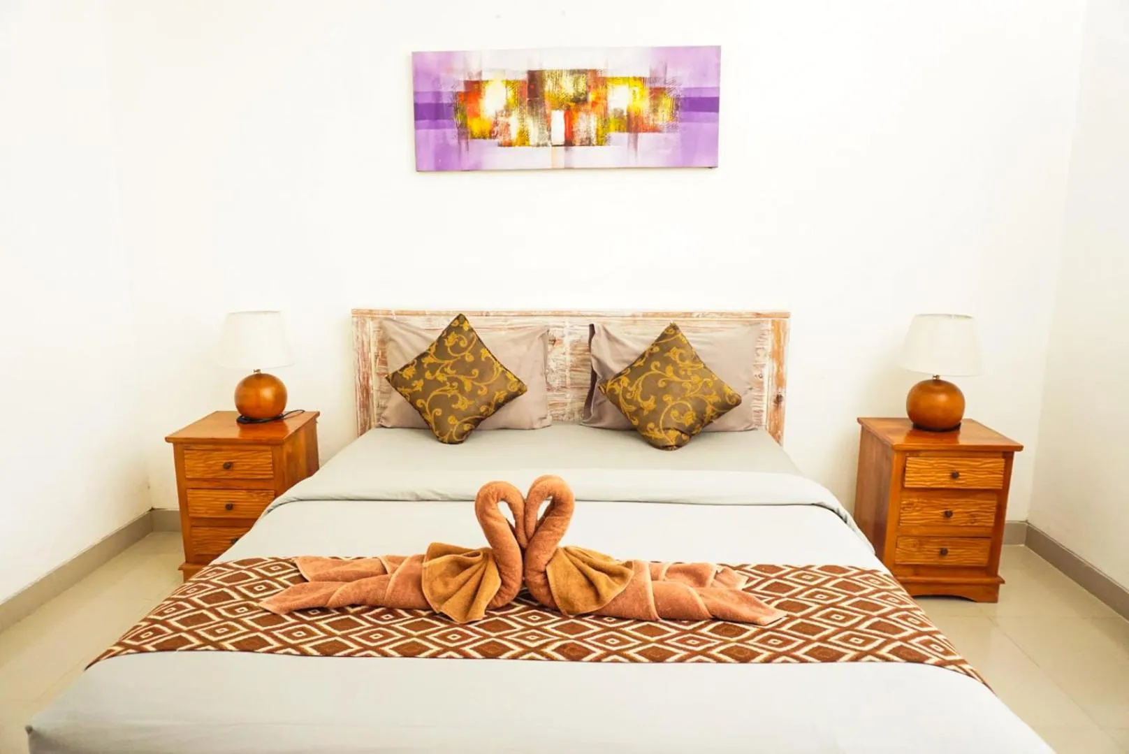 Bed in Uluwatu Jungle Villa