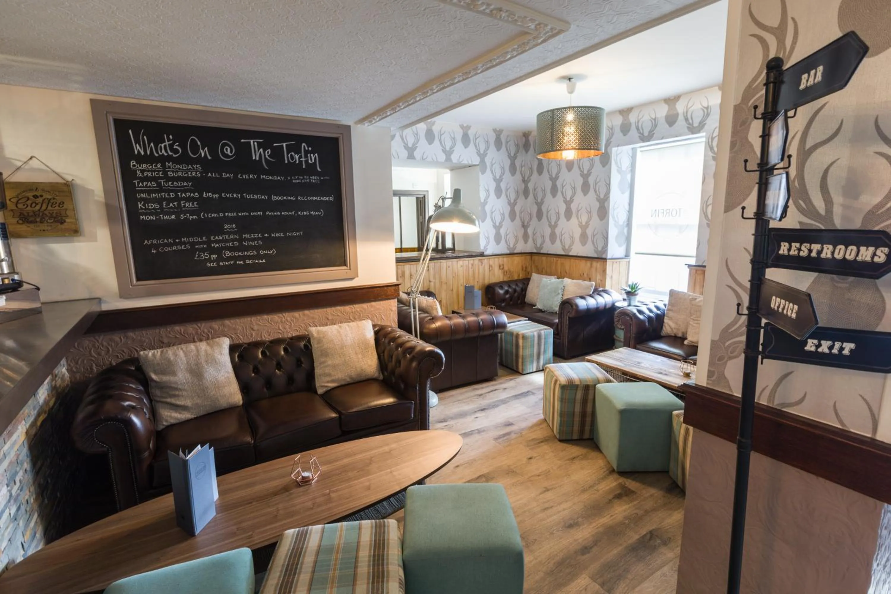 Restaurant/places to eat in The Torfin