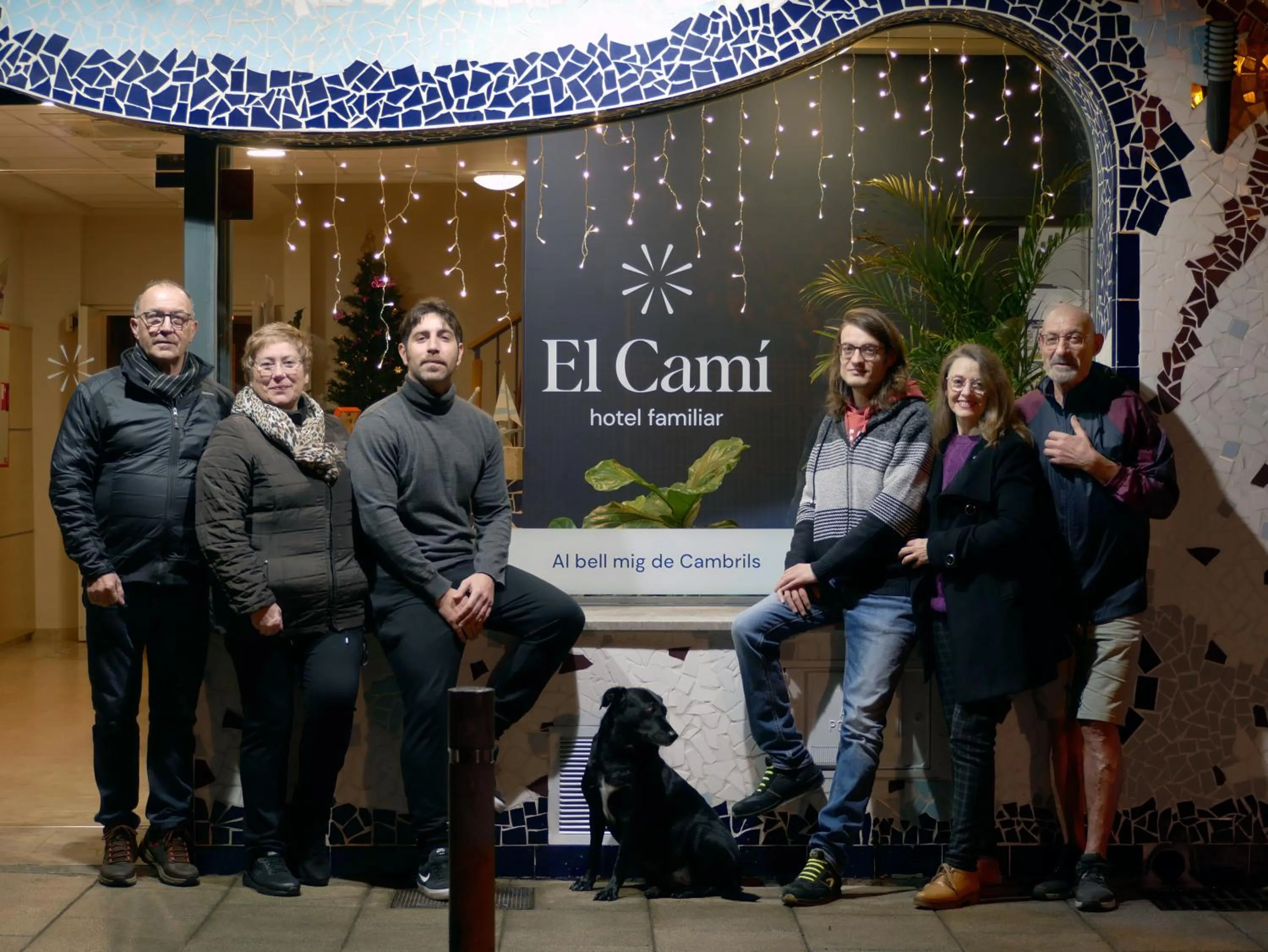 Facade/entrance in El Camí Hotel