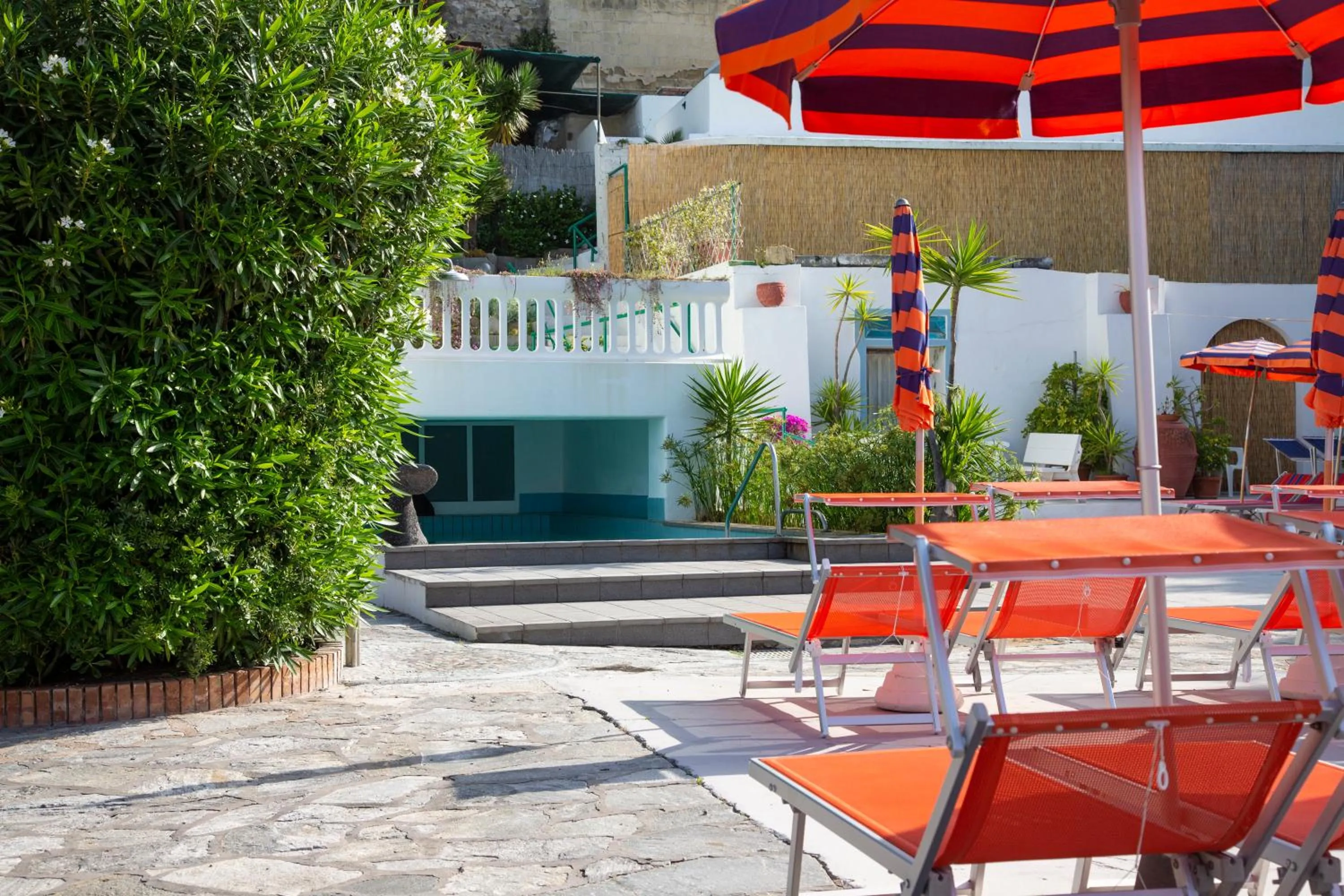 Swimming pool in Hotel La Mandorla