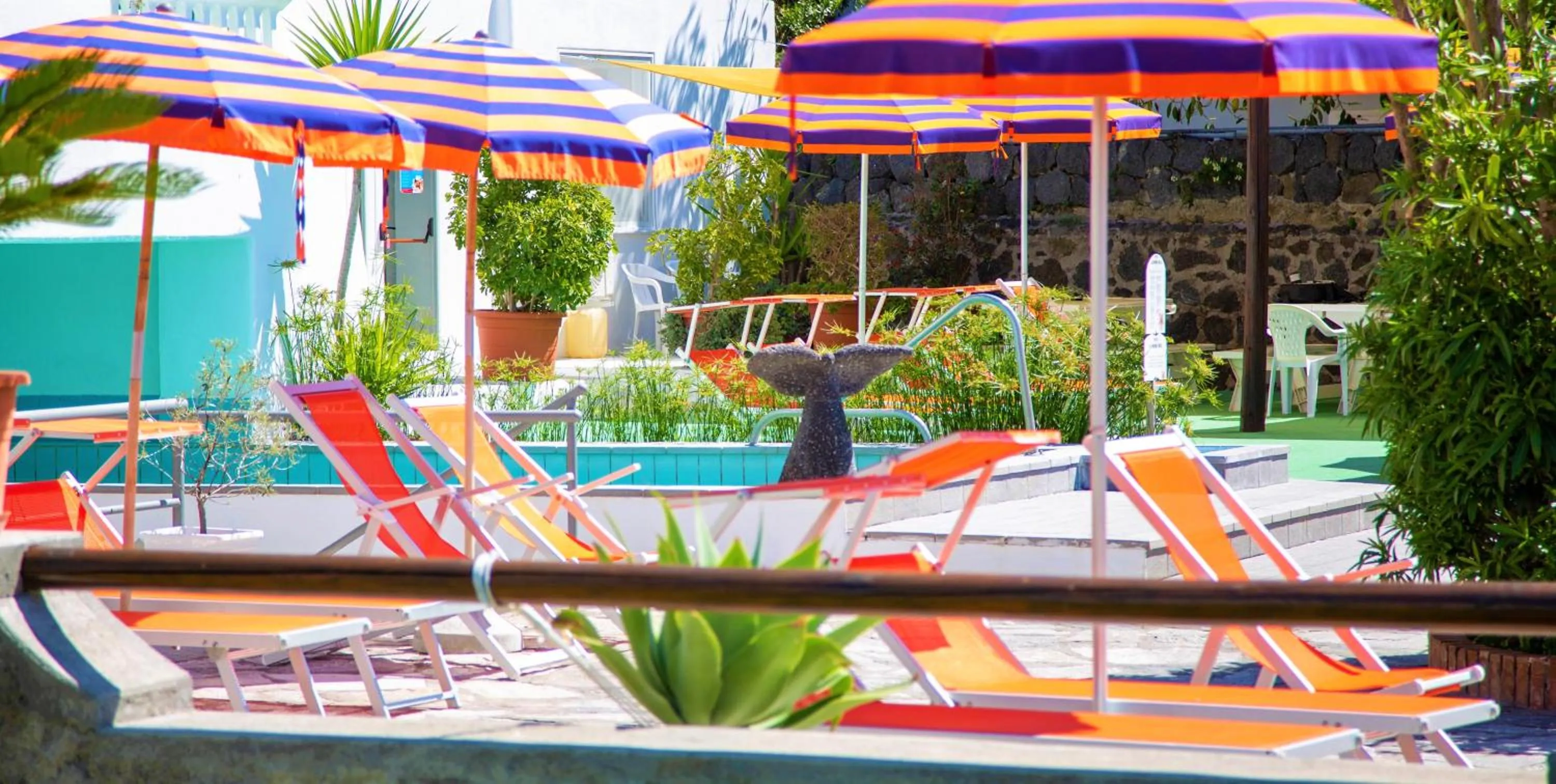 Balcony/Terrace in Hotel La Mandorla