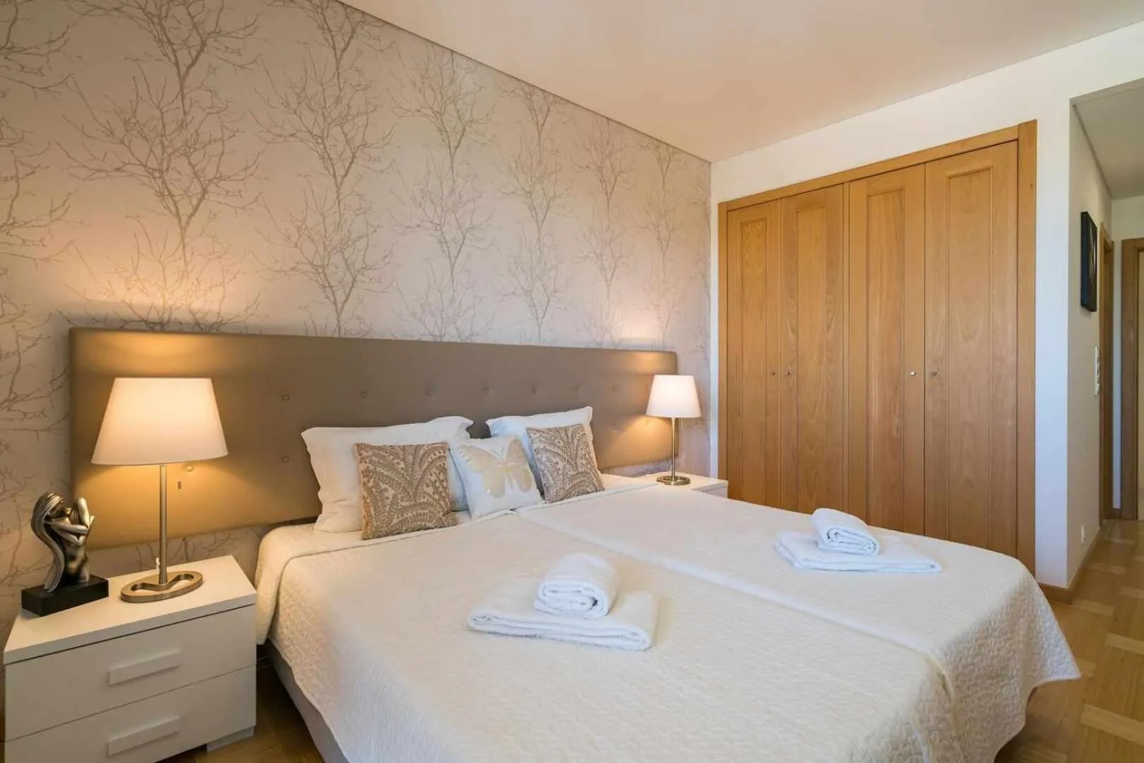 Bed in Marina Vilamoura - Aquamar 401- Modern Apartment