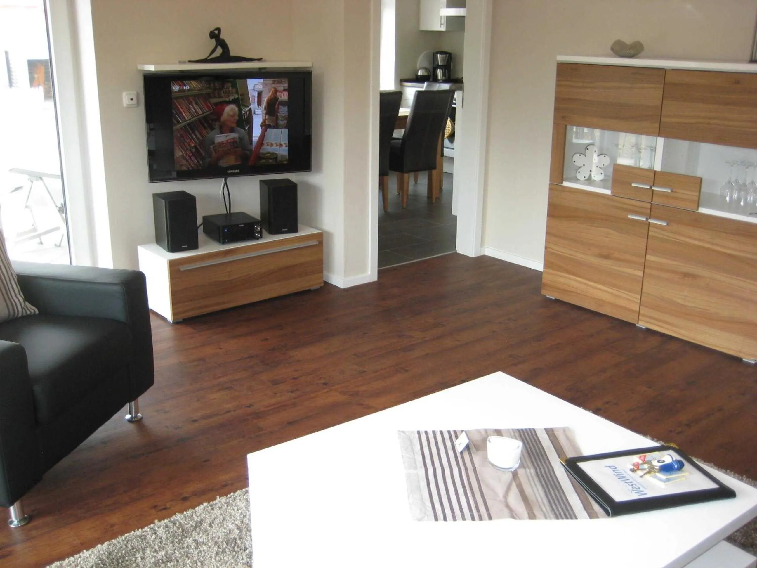 TV and multimedia in Appartementhaus Westwind