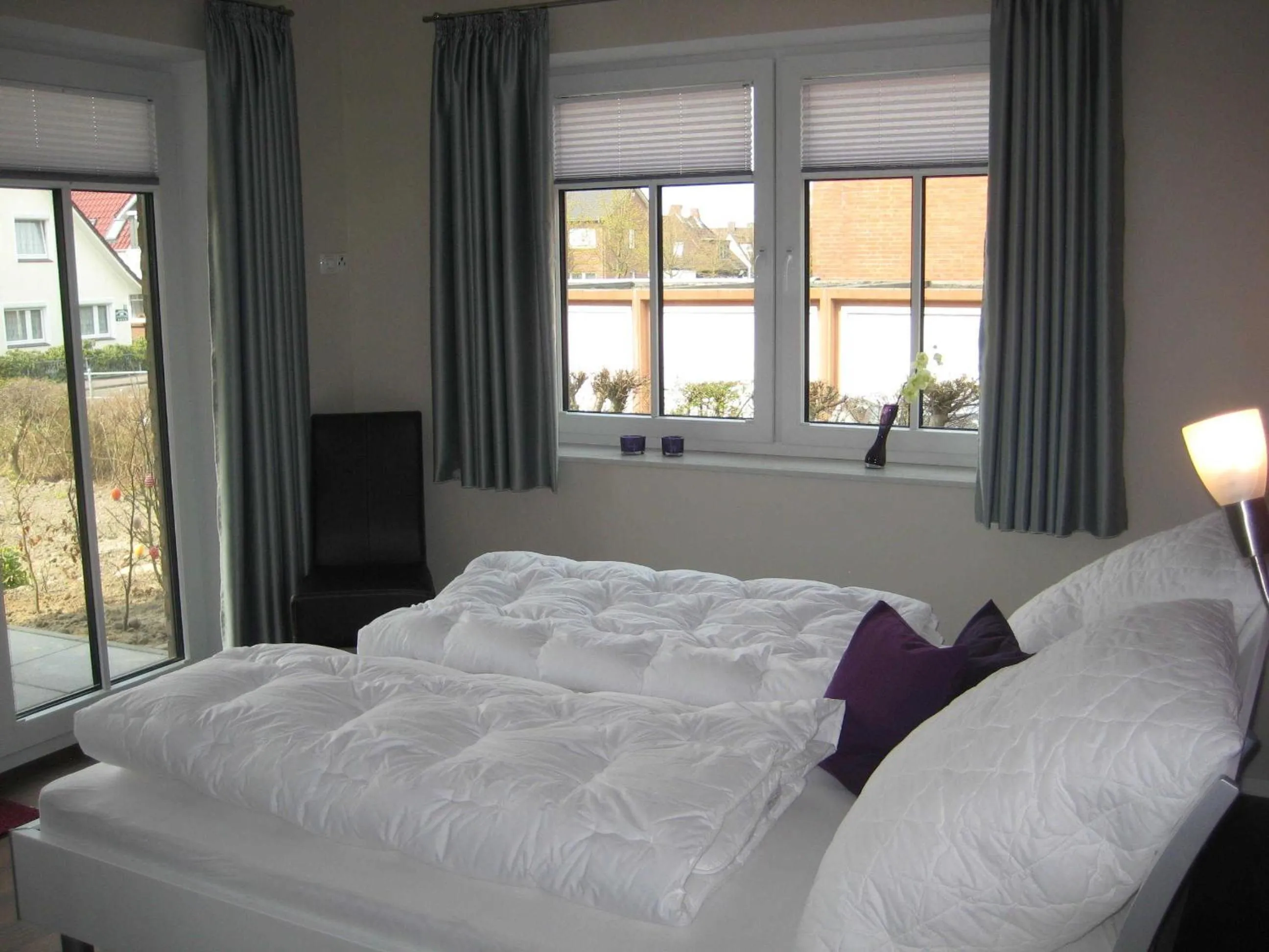 Bed in Appartementhaus Westwind