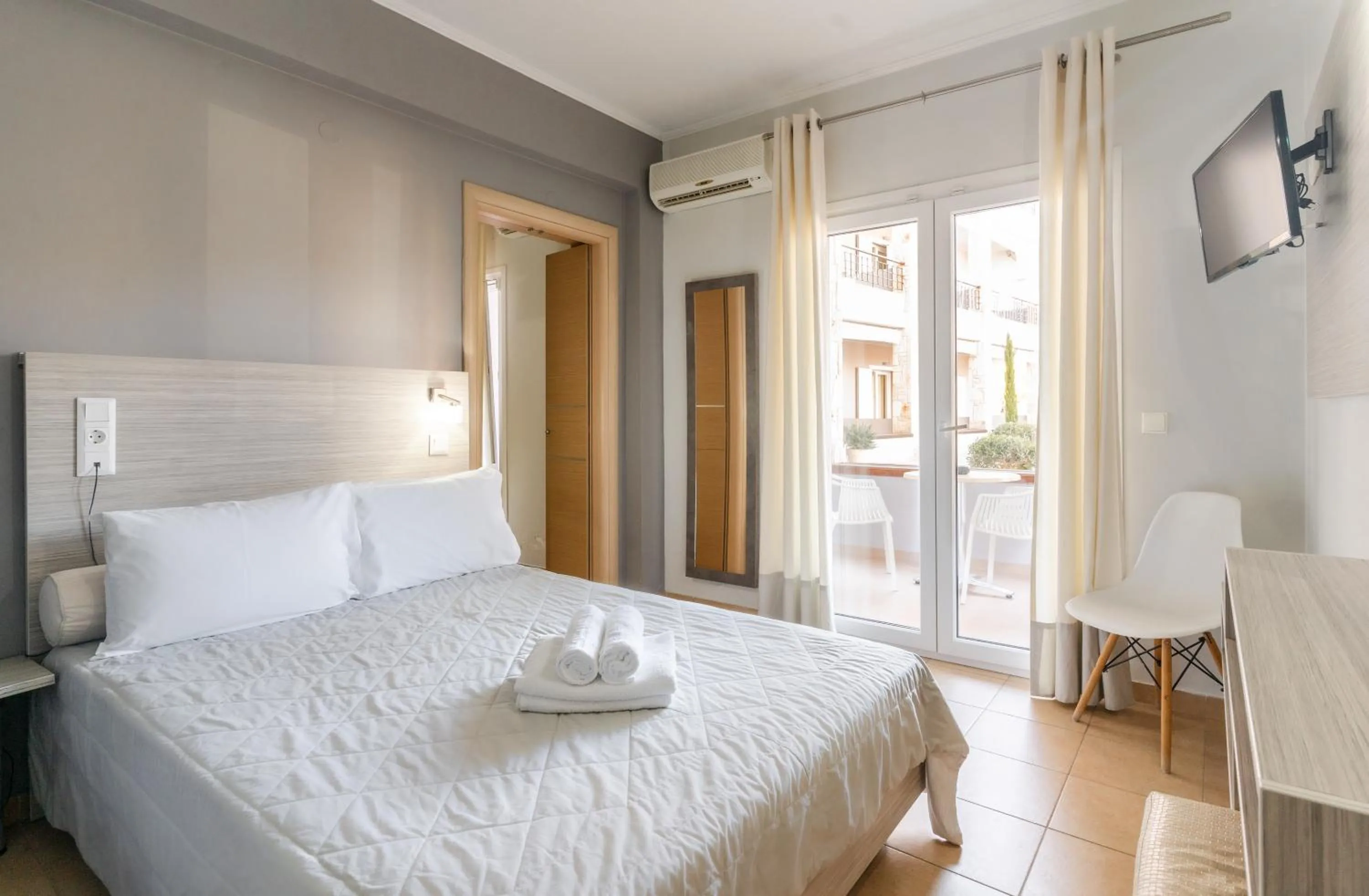 Bed in Siviris Golden Beach