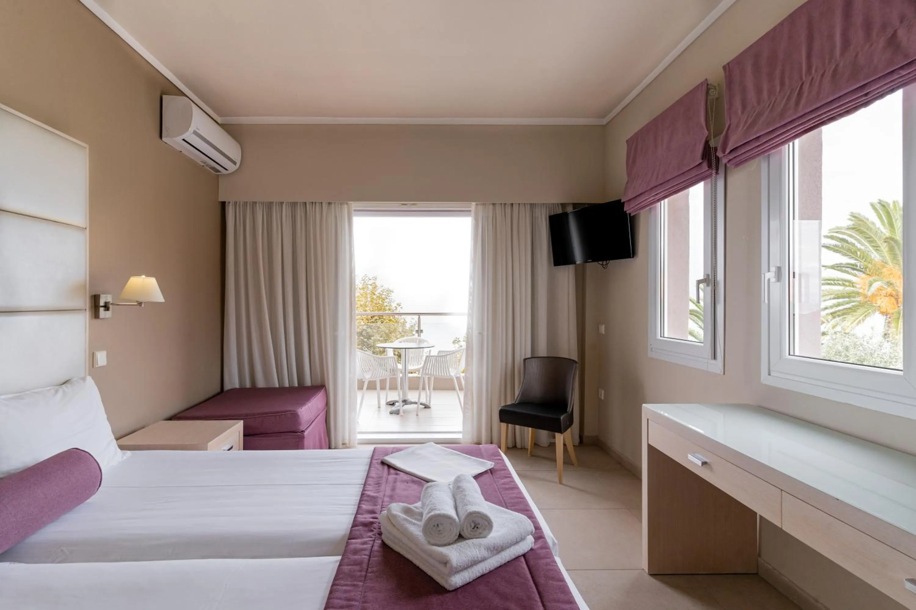 Bed in Siviris Golden Beach