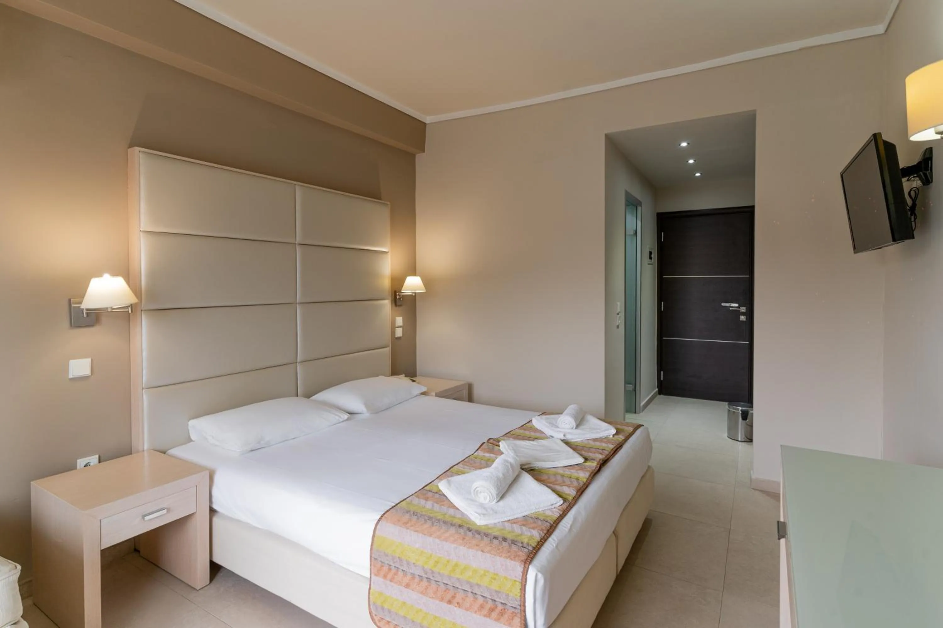 Bed in Siviris Golden Beach