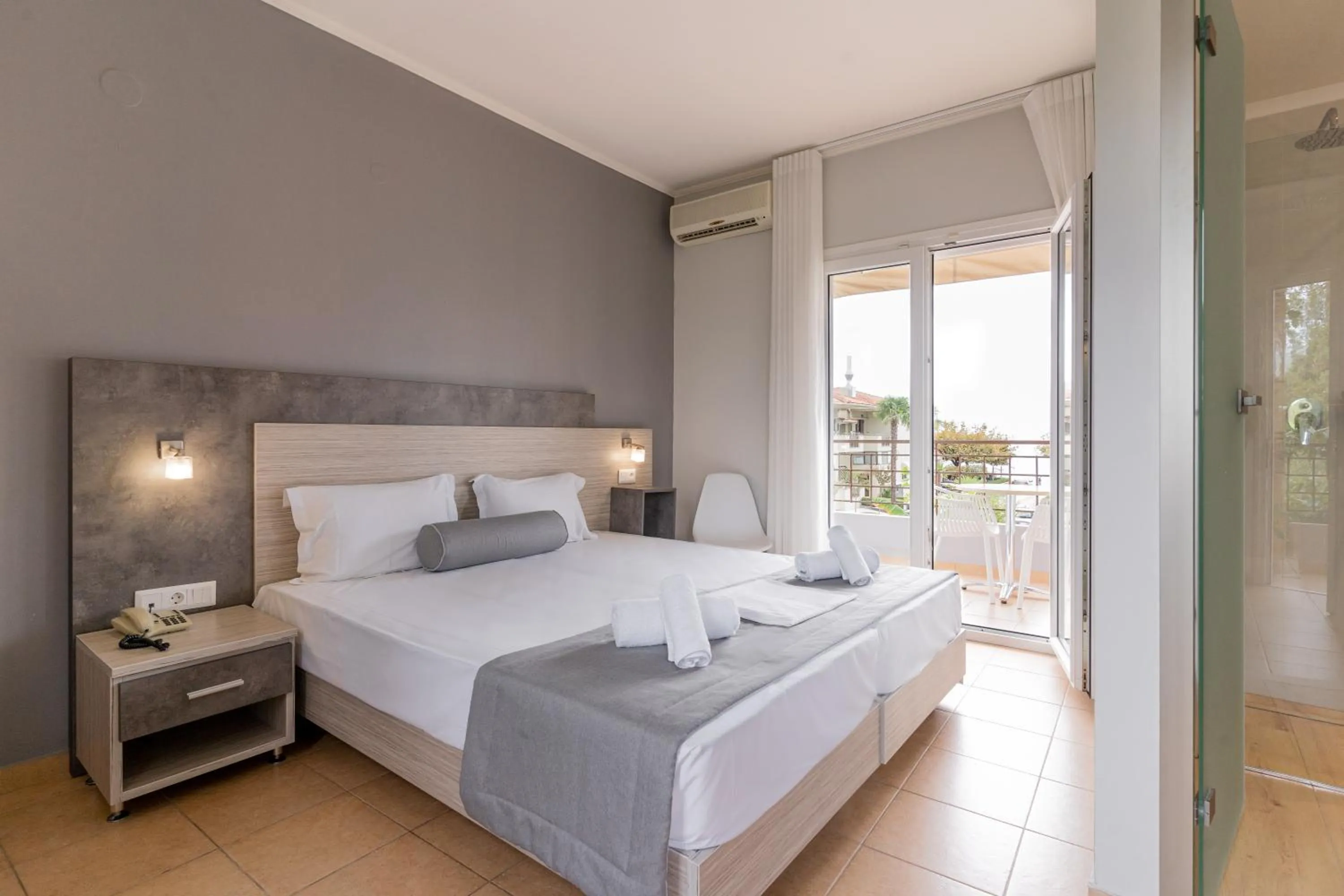 Bed in Siviris Golden Beach