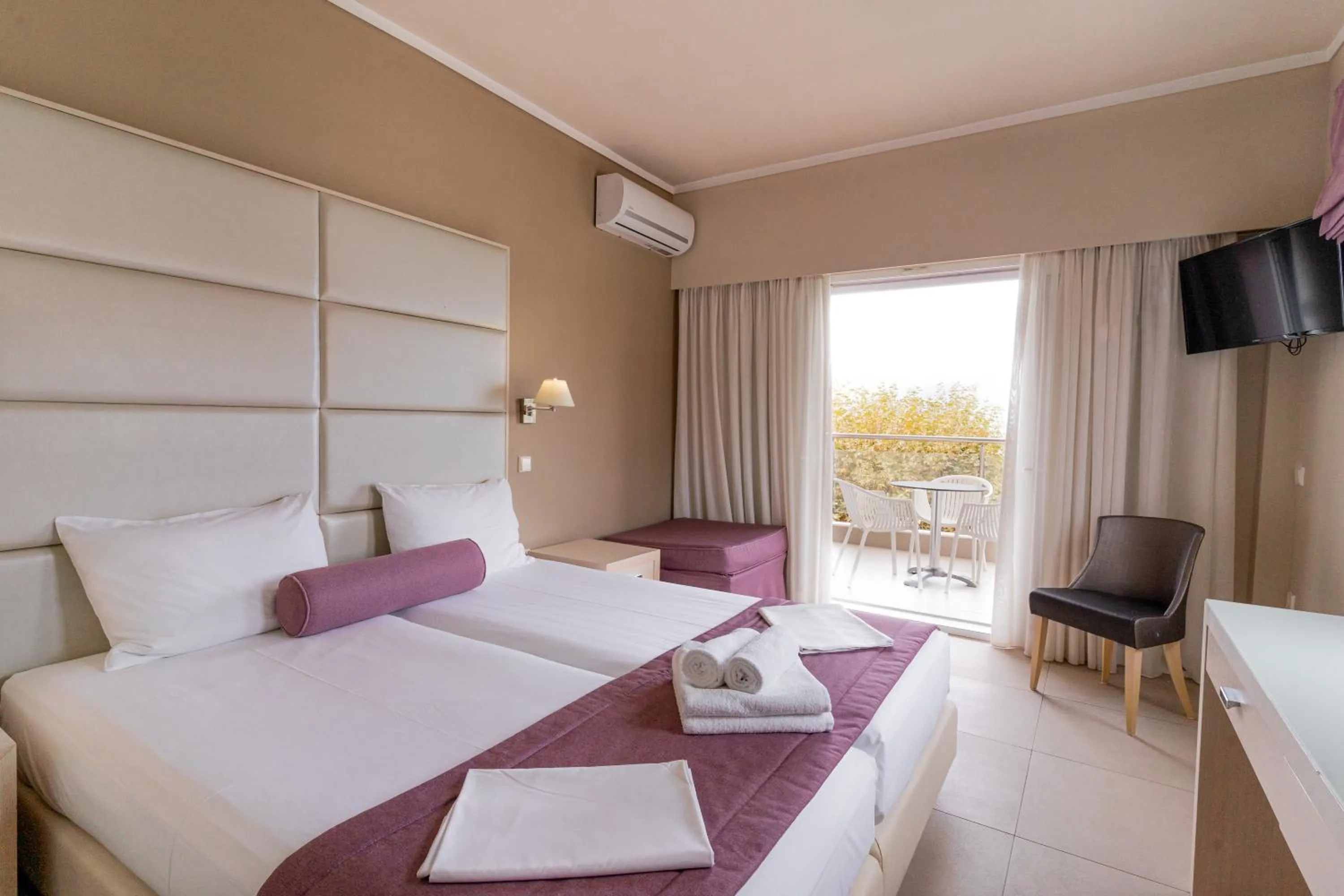 Bed in Siviris Golden Beach