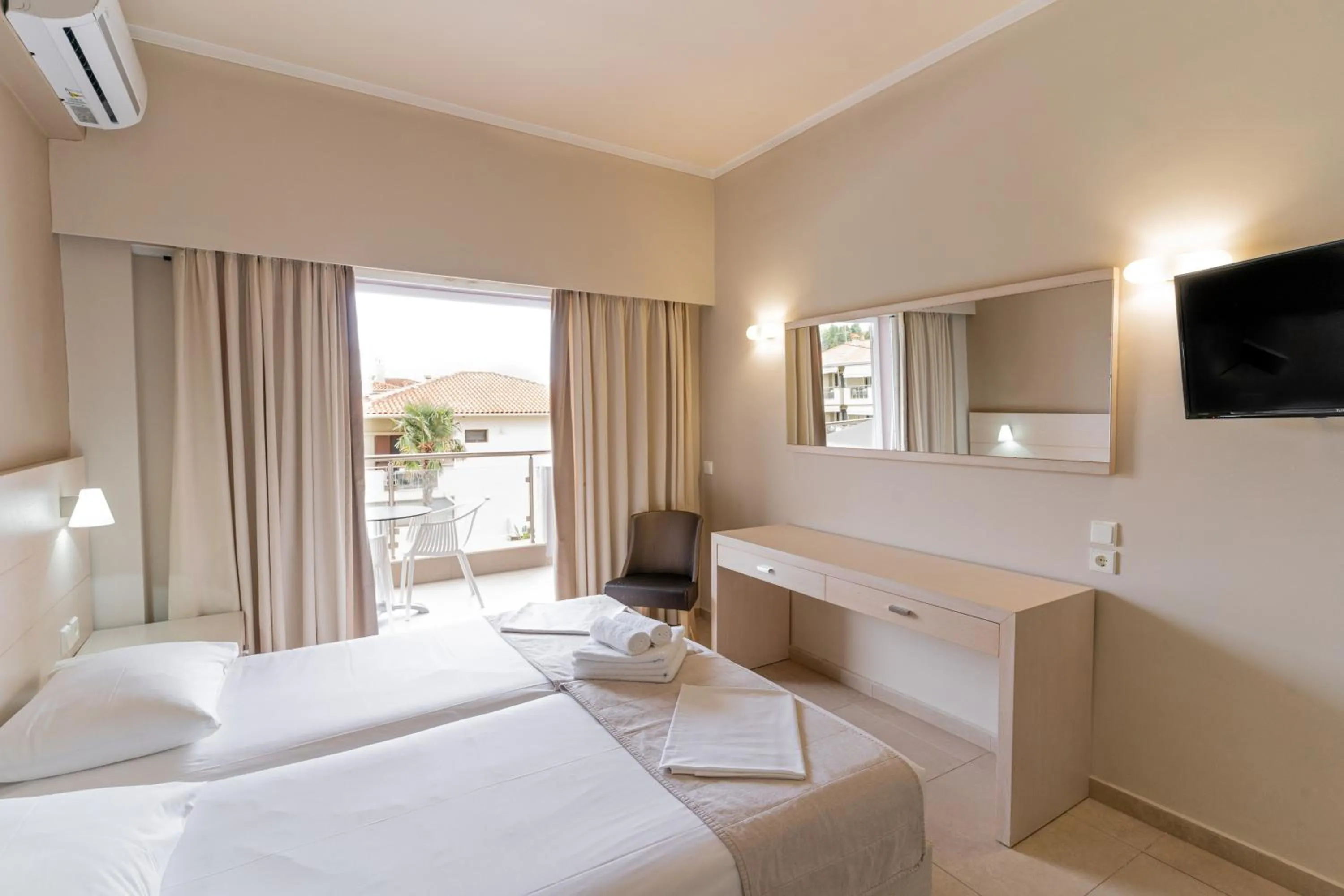 Bed in Siviris Golden Beach