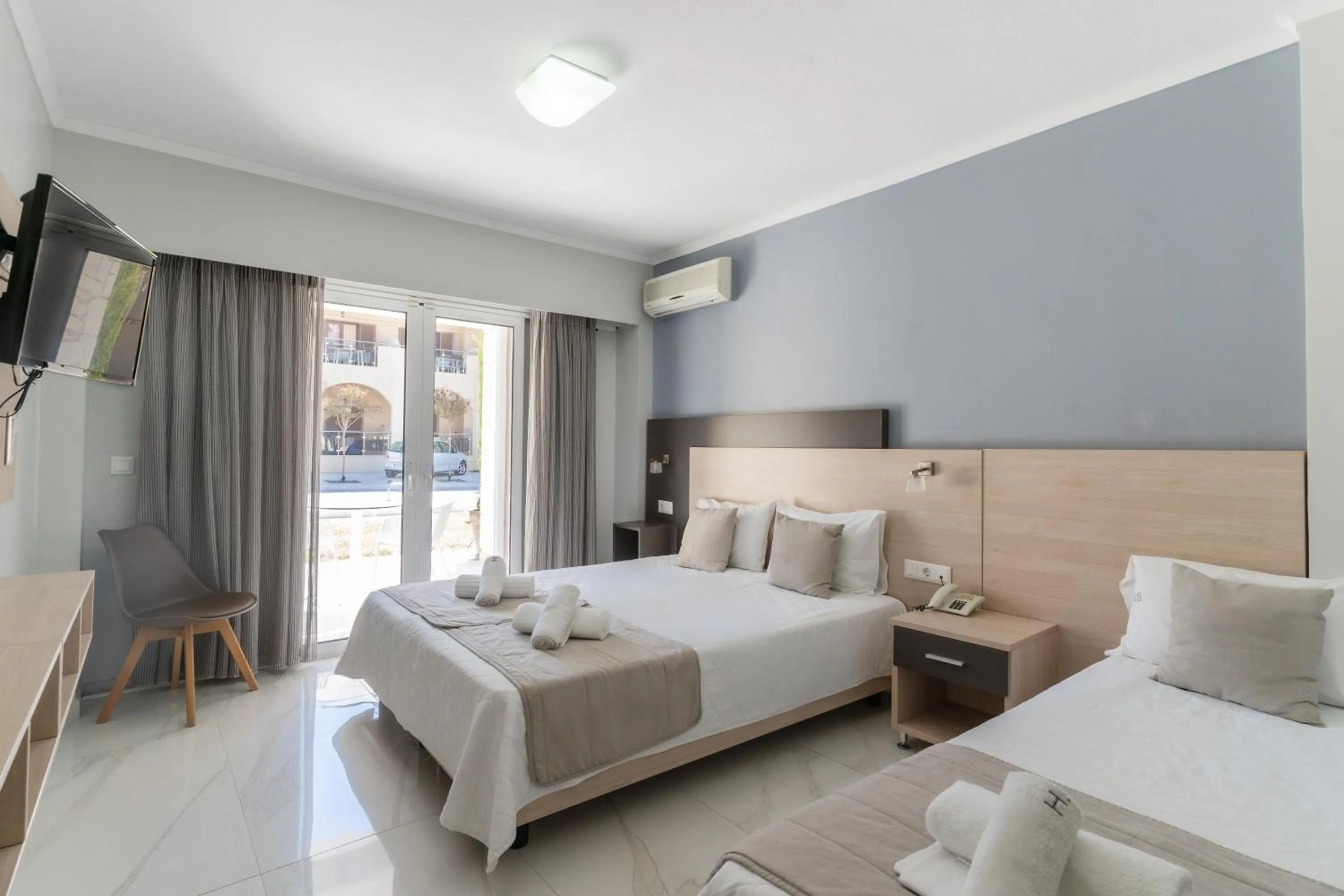 Bed in Siviris Golden Beach