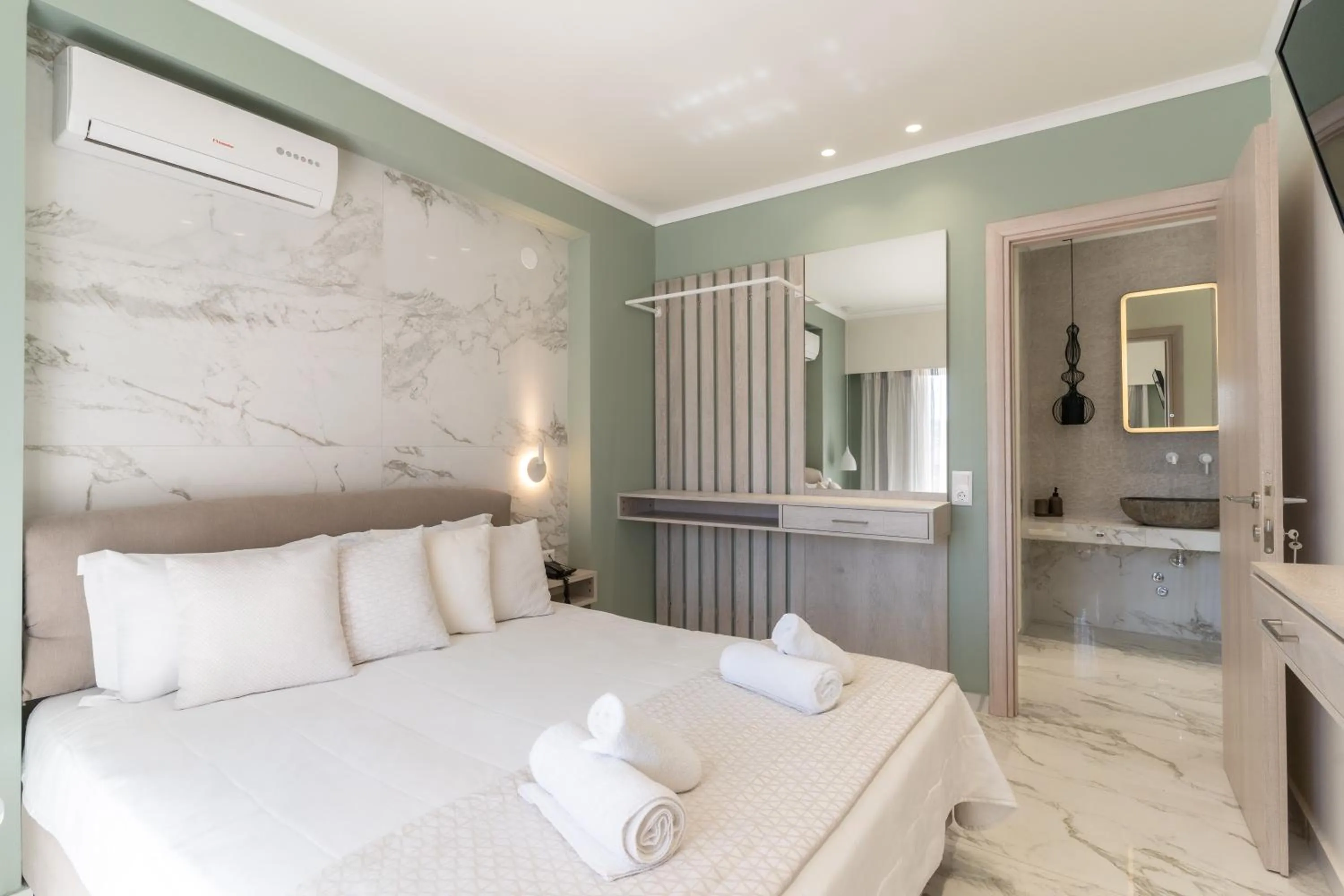 Bed in Siviris Golden Beach