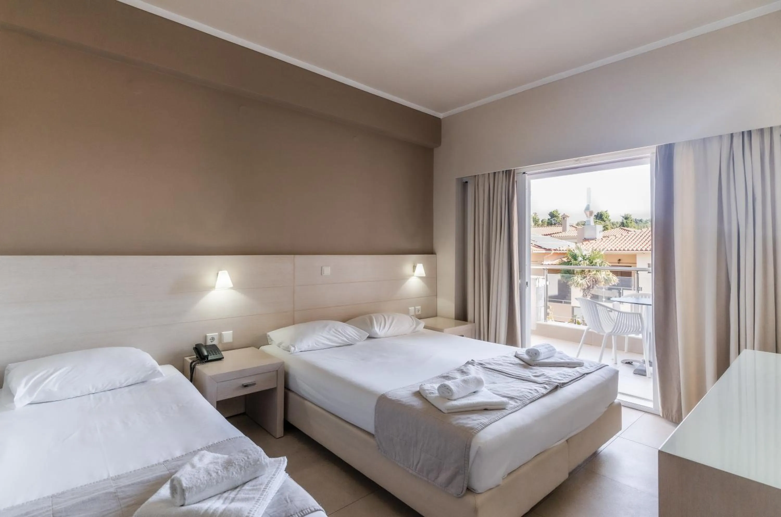 Bed in Siviris Golden Beach