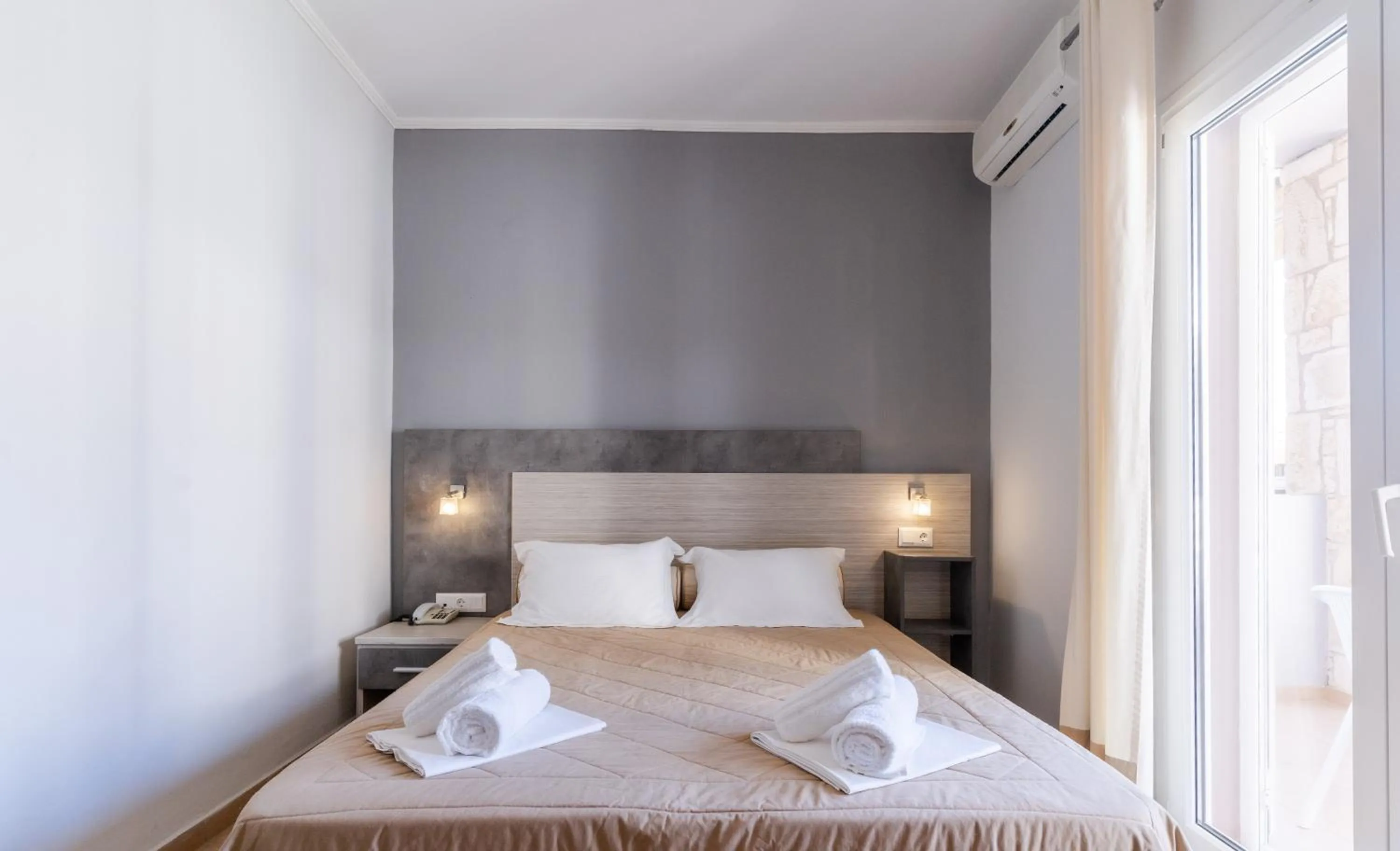 Bed in Siviris Golden Beach