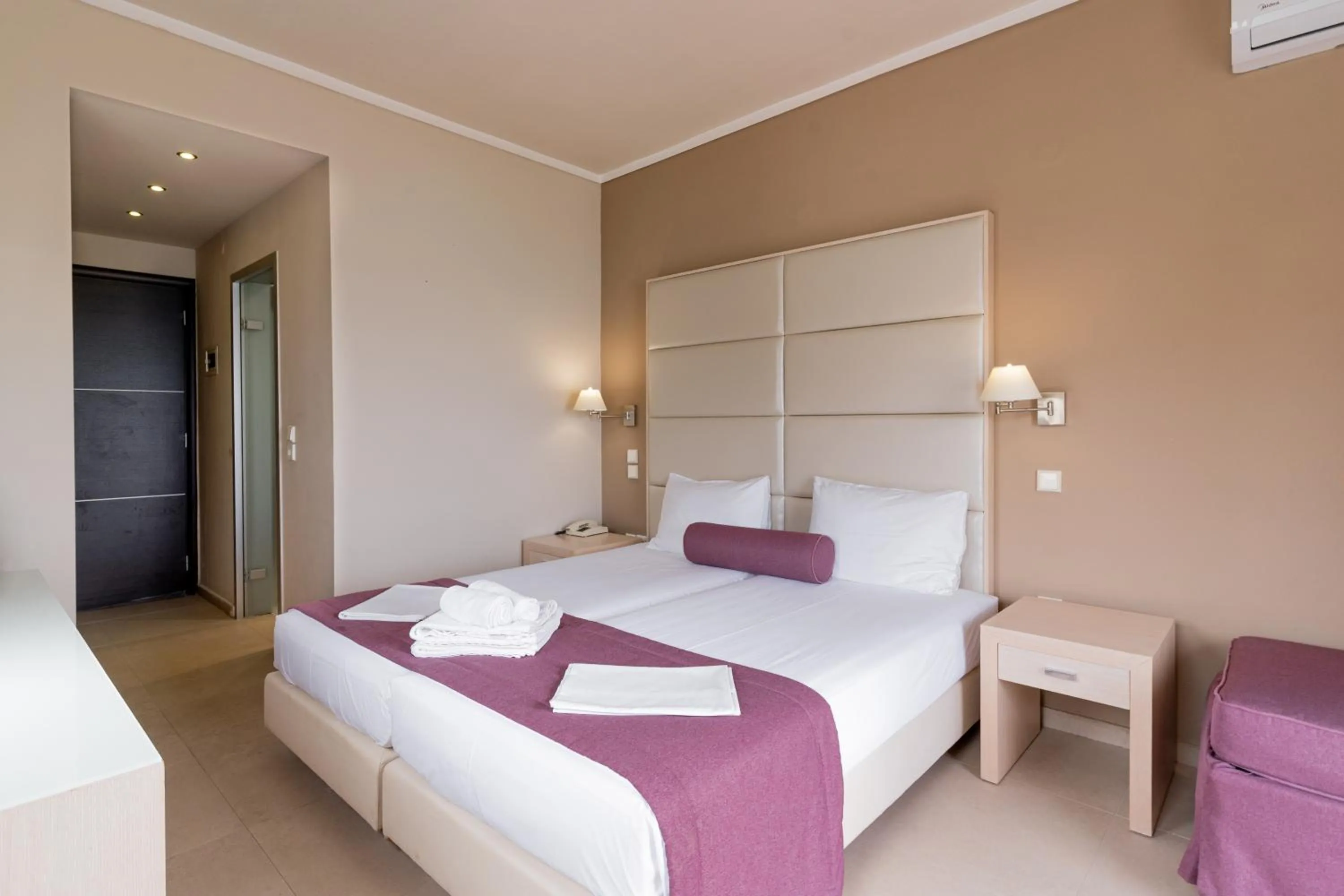 Bed in Siviris Golden Beach