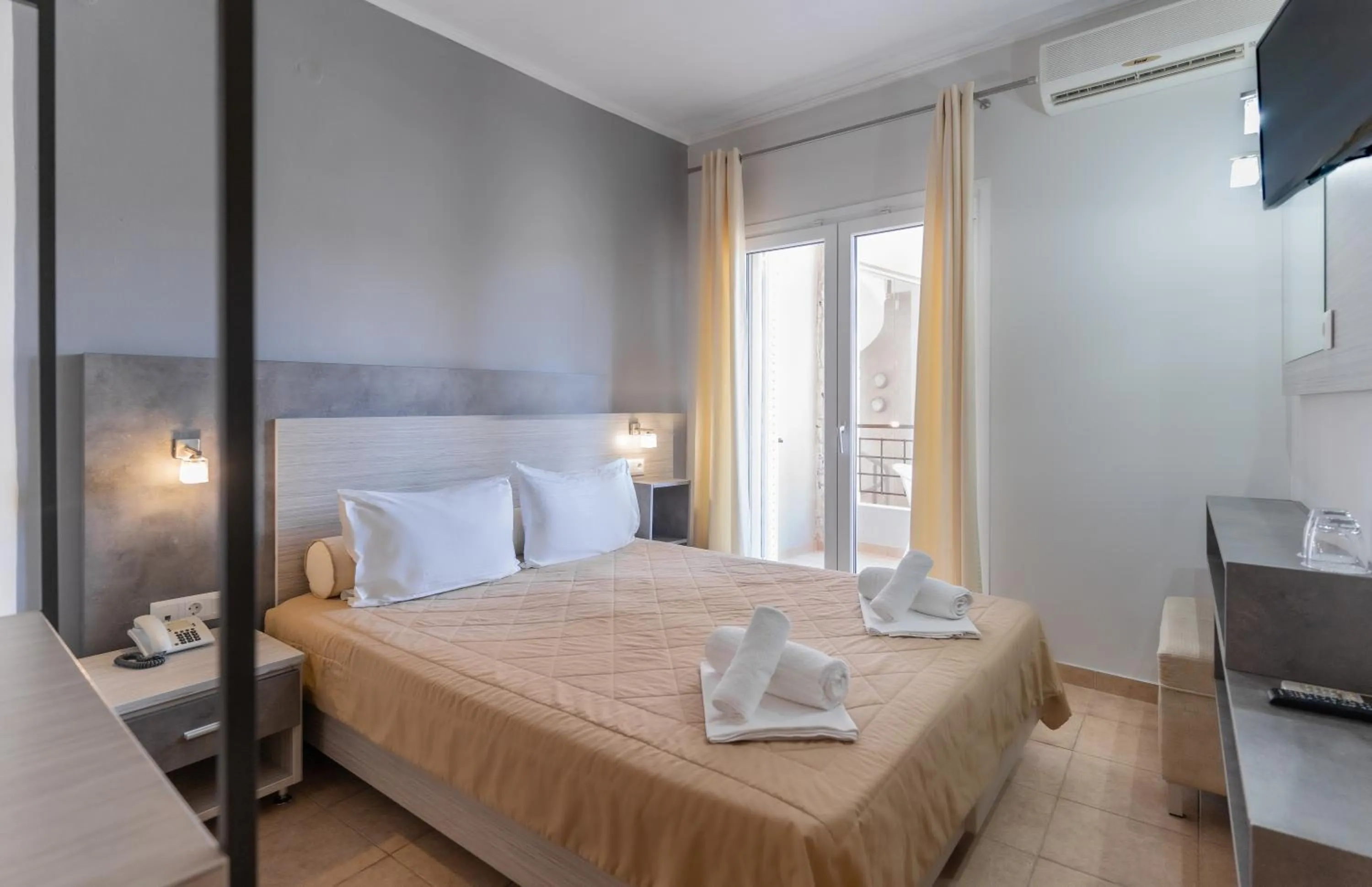 Bed in Siviris Golden Beach