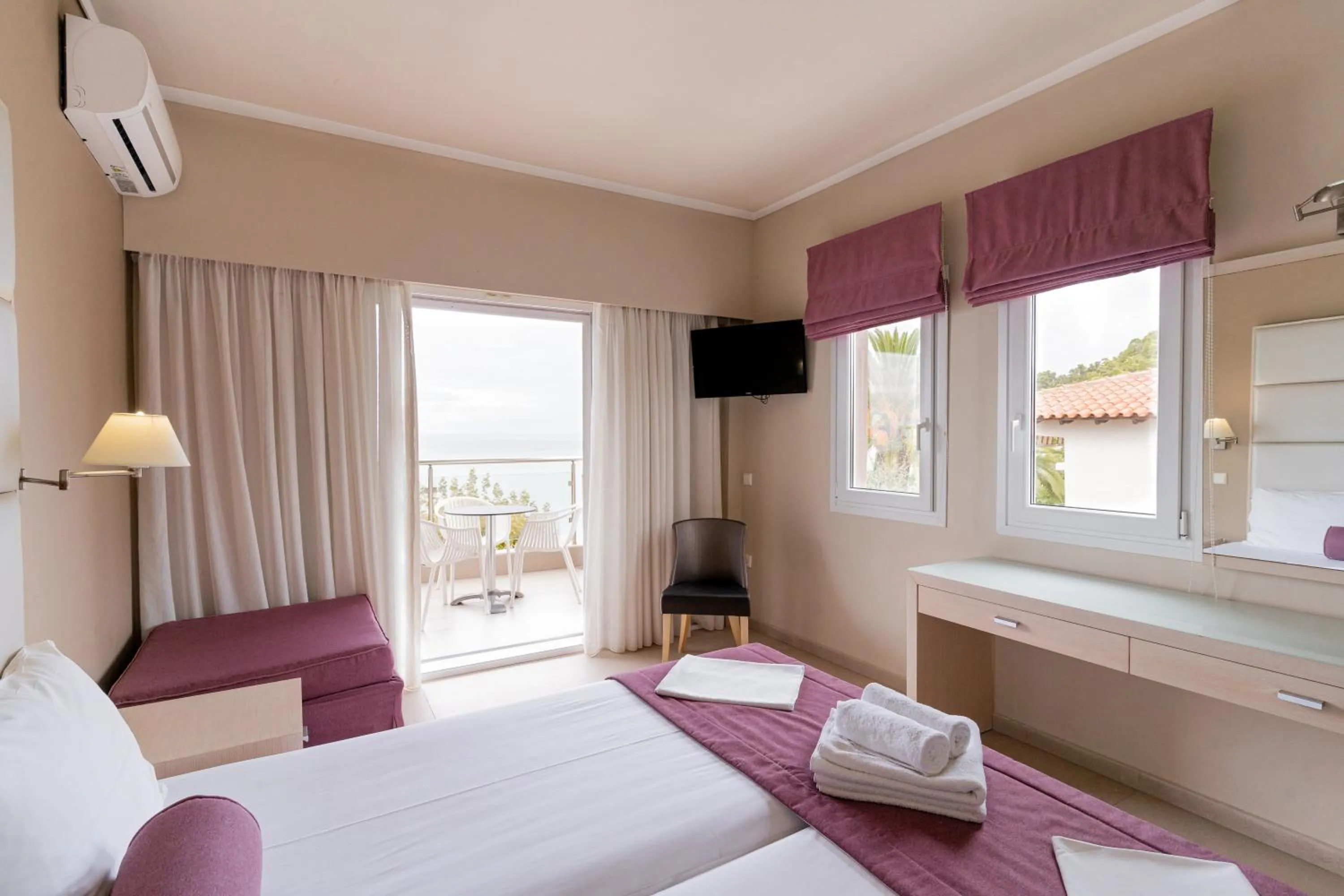 Bed in Siviris Golden Beach