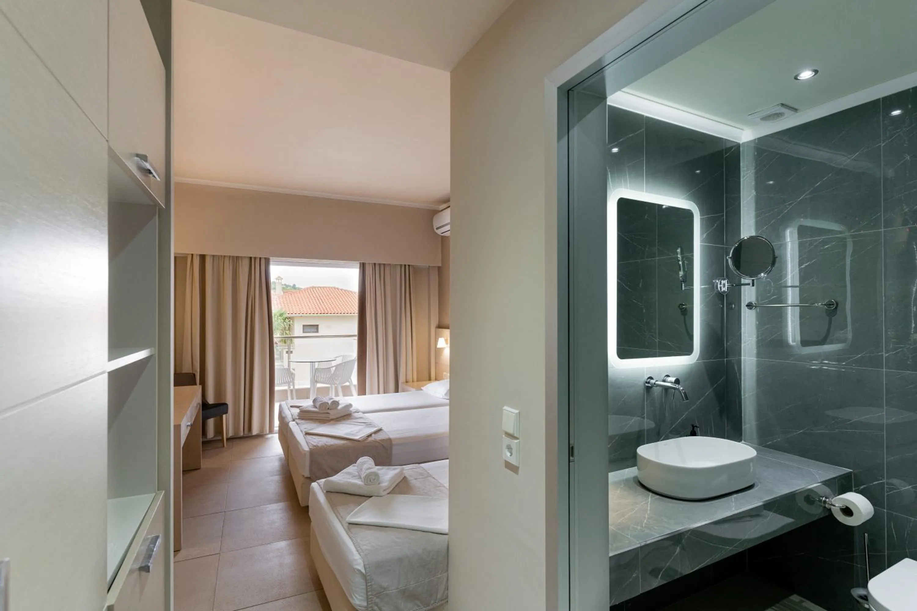 Bed in Siviris Golden Beach