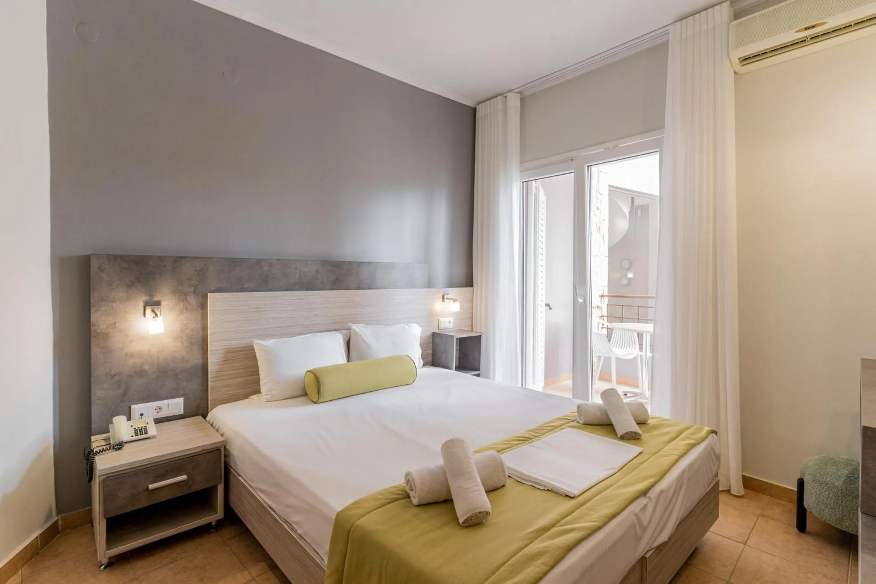 Bed in Siviris Golden Beach