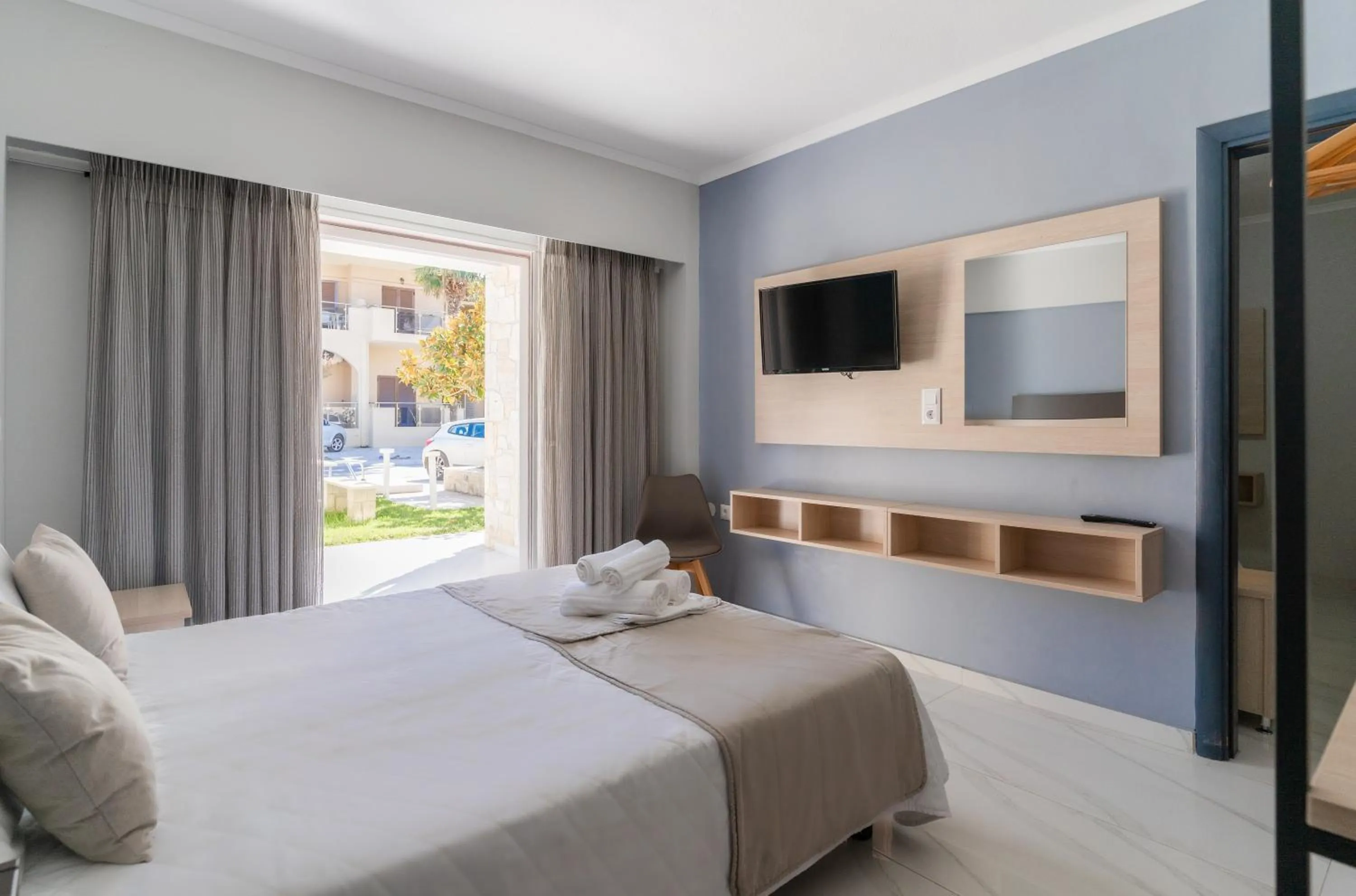 Bed in Siviris Golden Beach