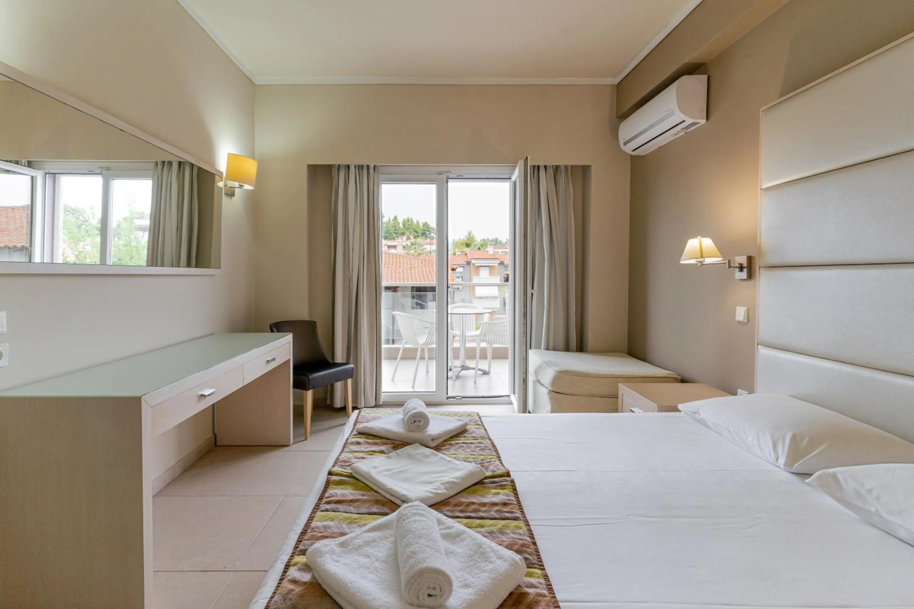 Bed in Siviris Golden Beach