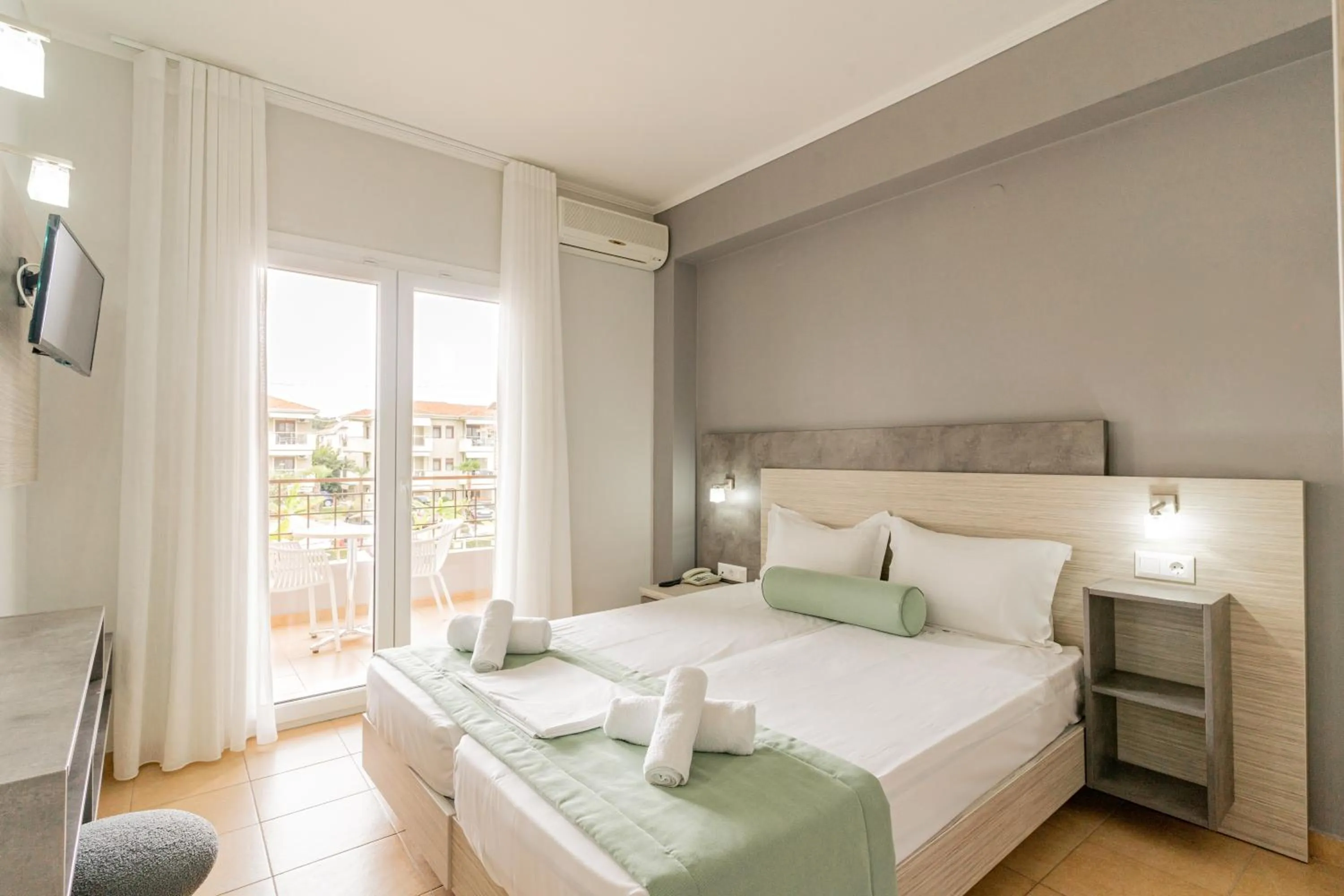 Bed in Siviris Golden Beach