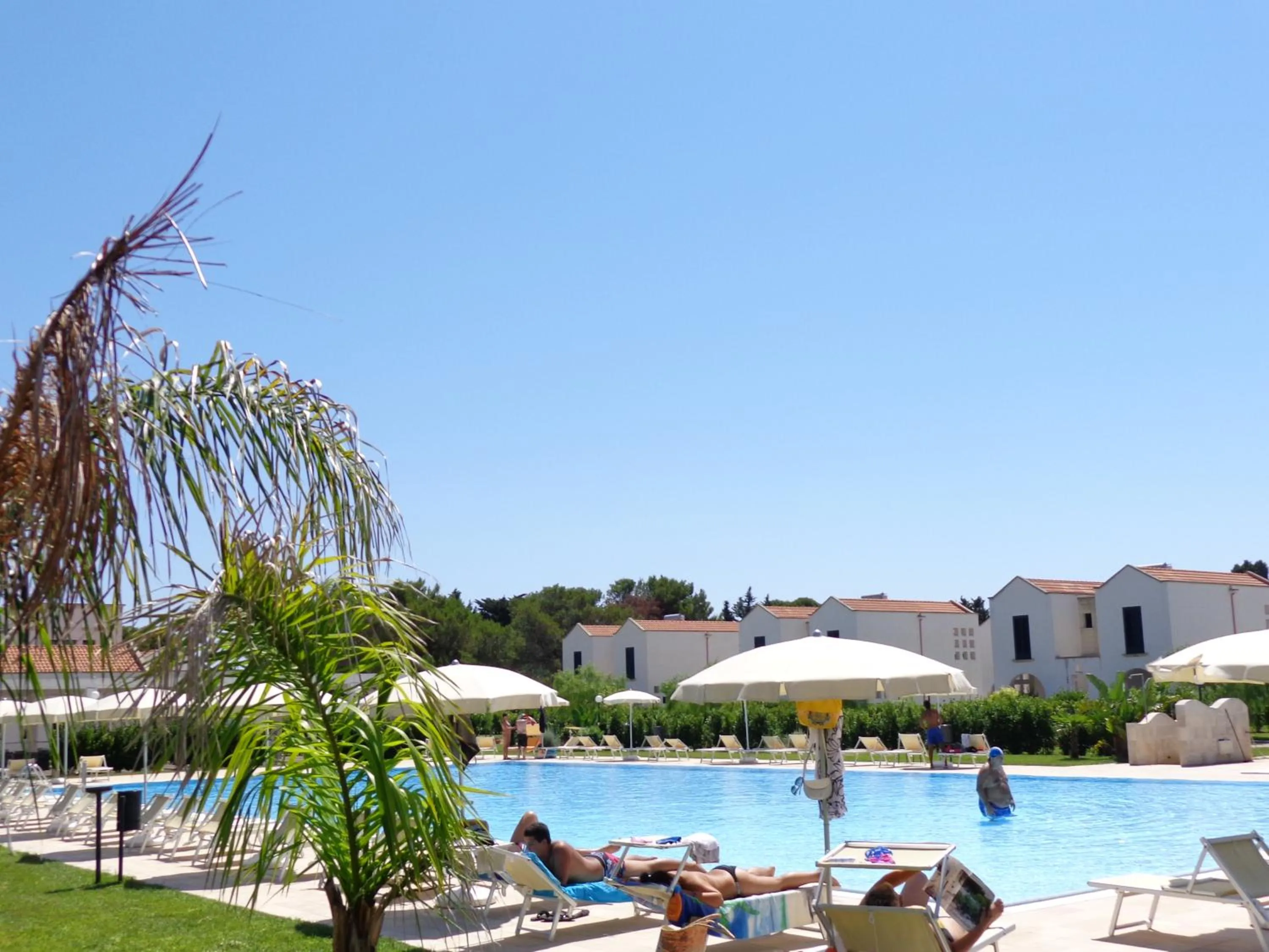 Pool view in Residence - Blu Mare Alimini