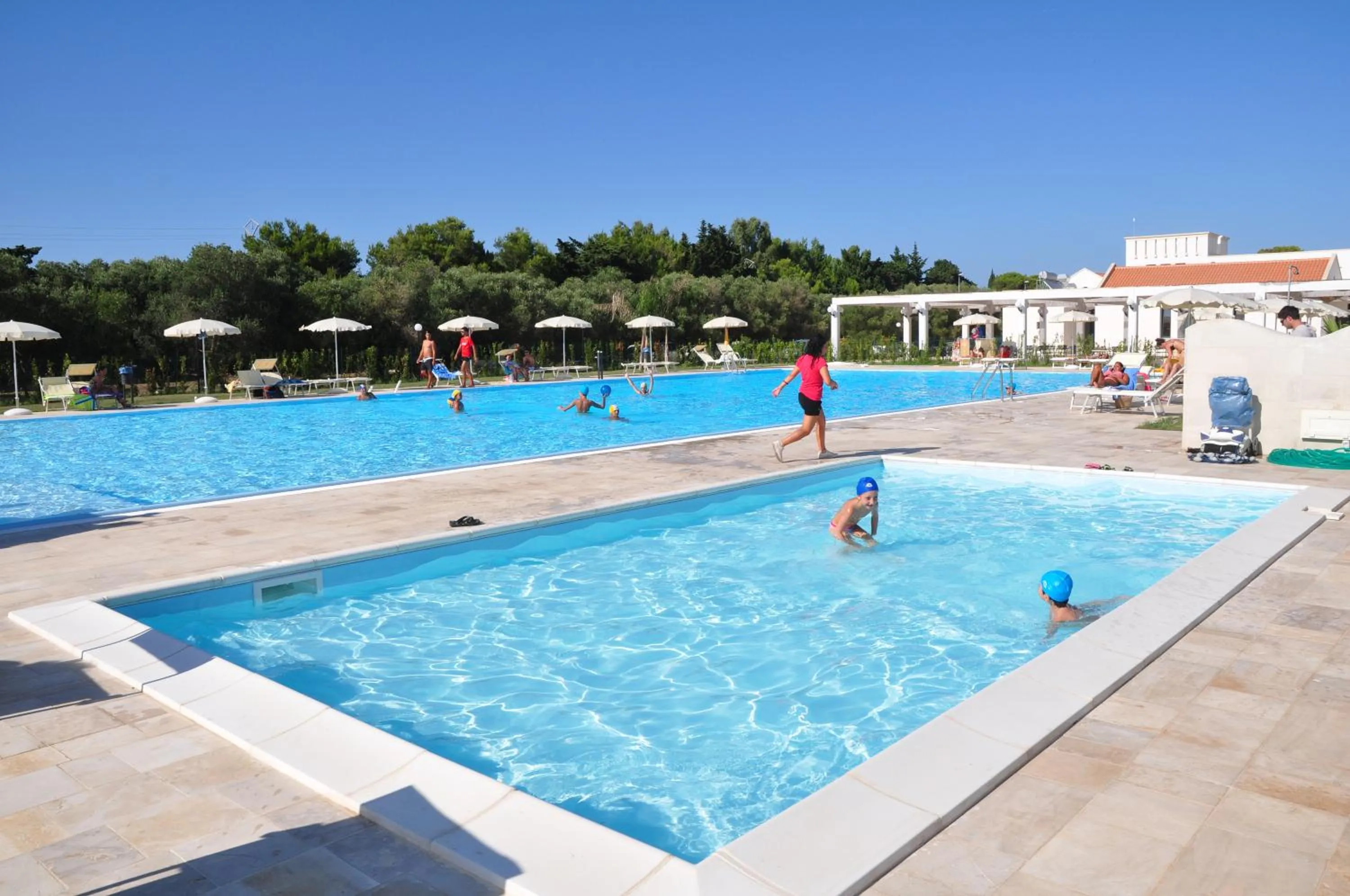 Pool view in Residence - Blu Mare Alimini