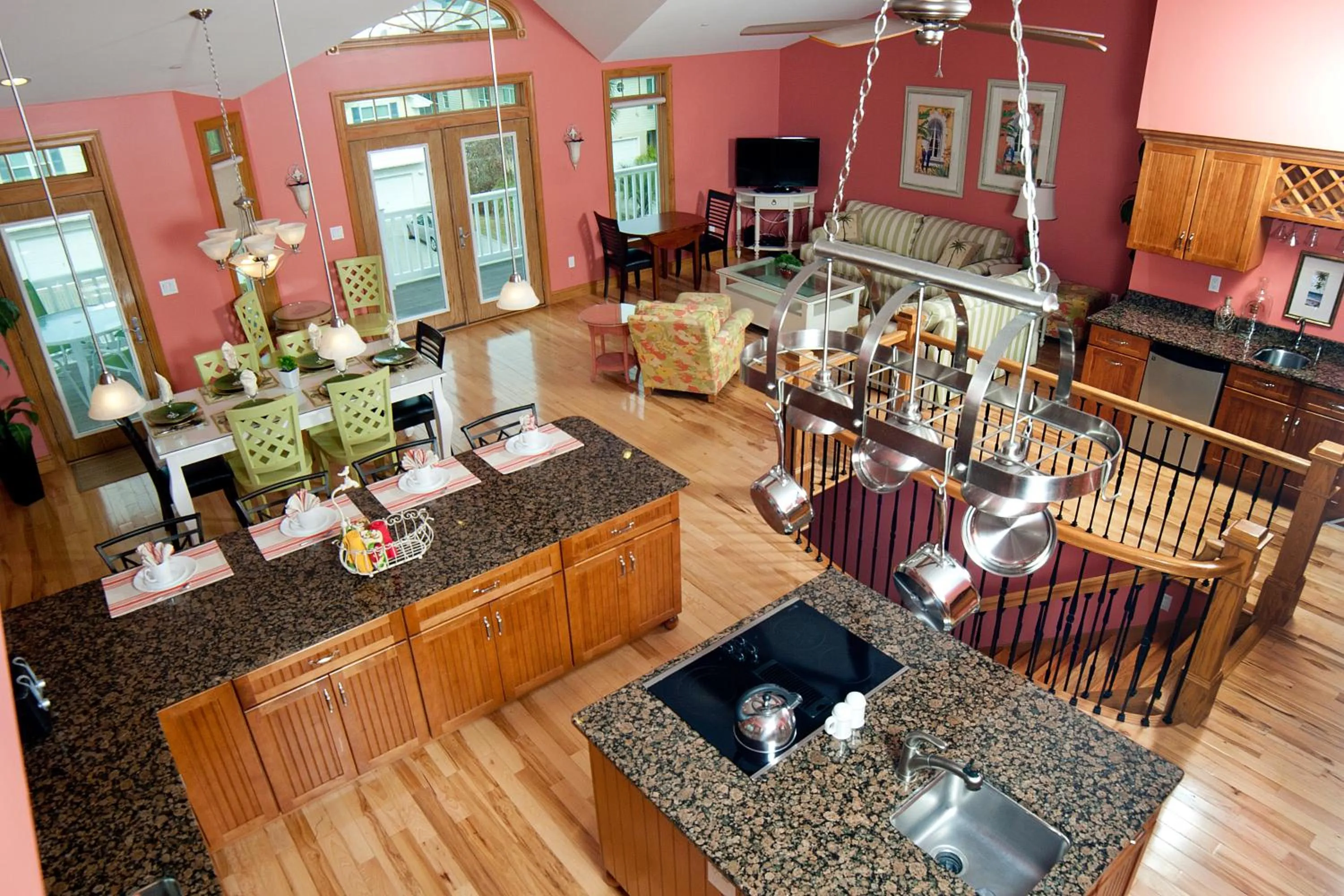 Living room in DeSoto Beach Vacation Properties