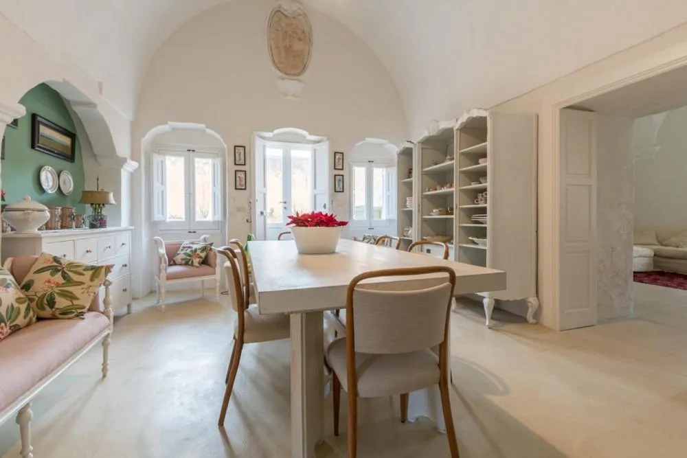 Dining area in La Fragna