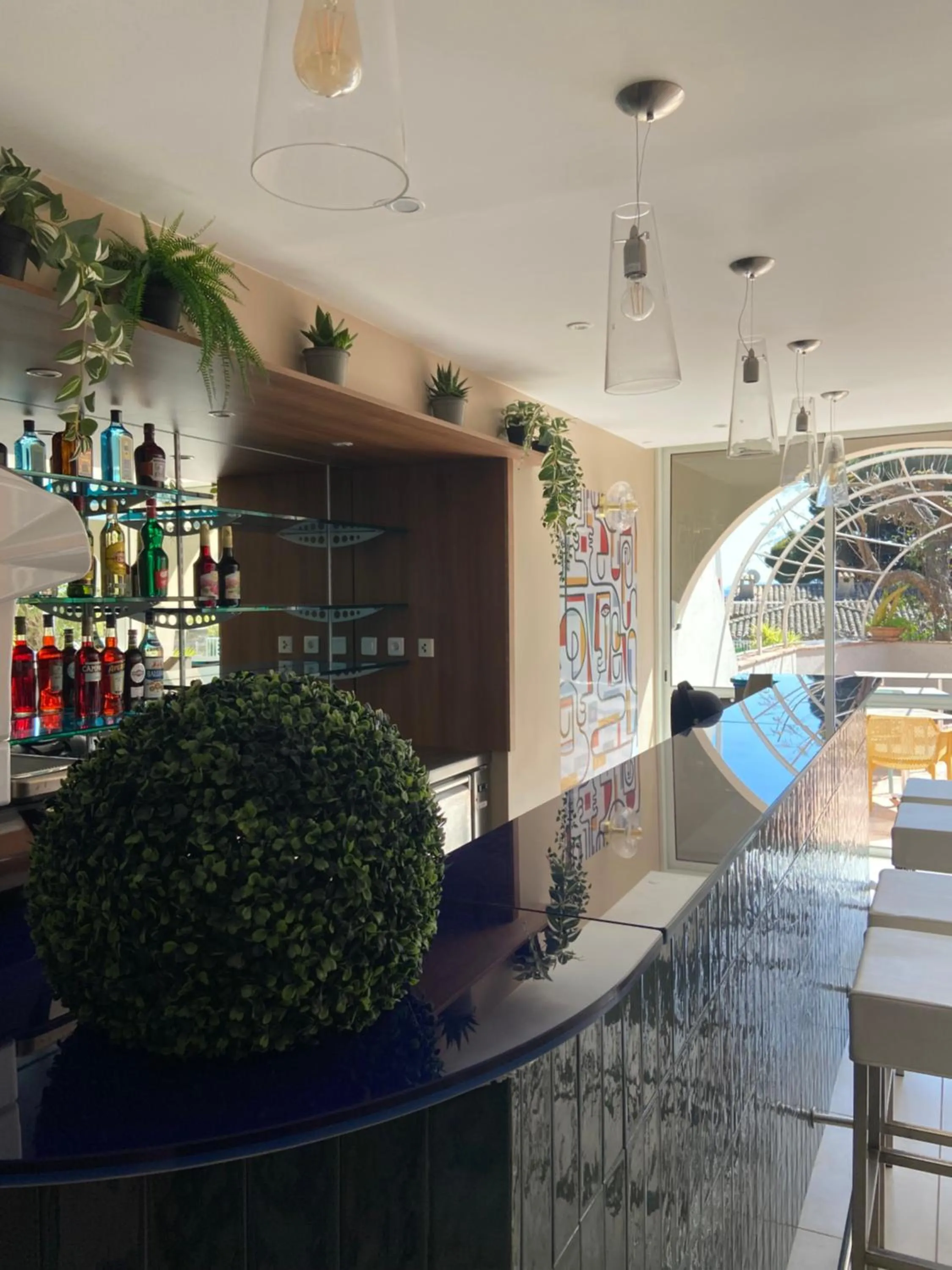 Lounge or bar in Les Alcyons