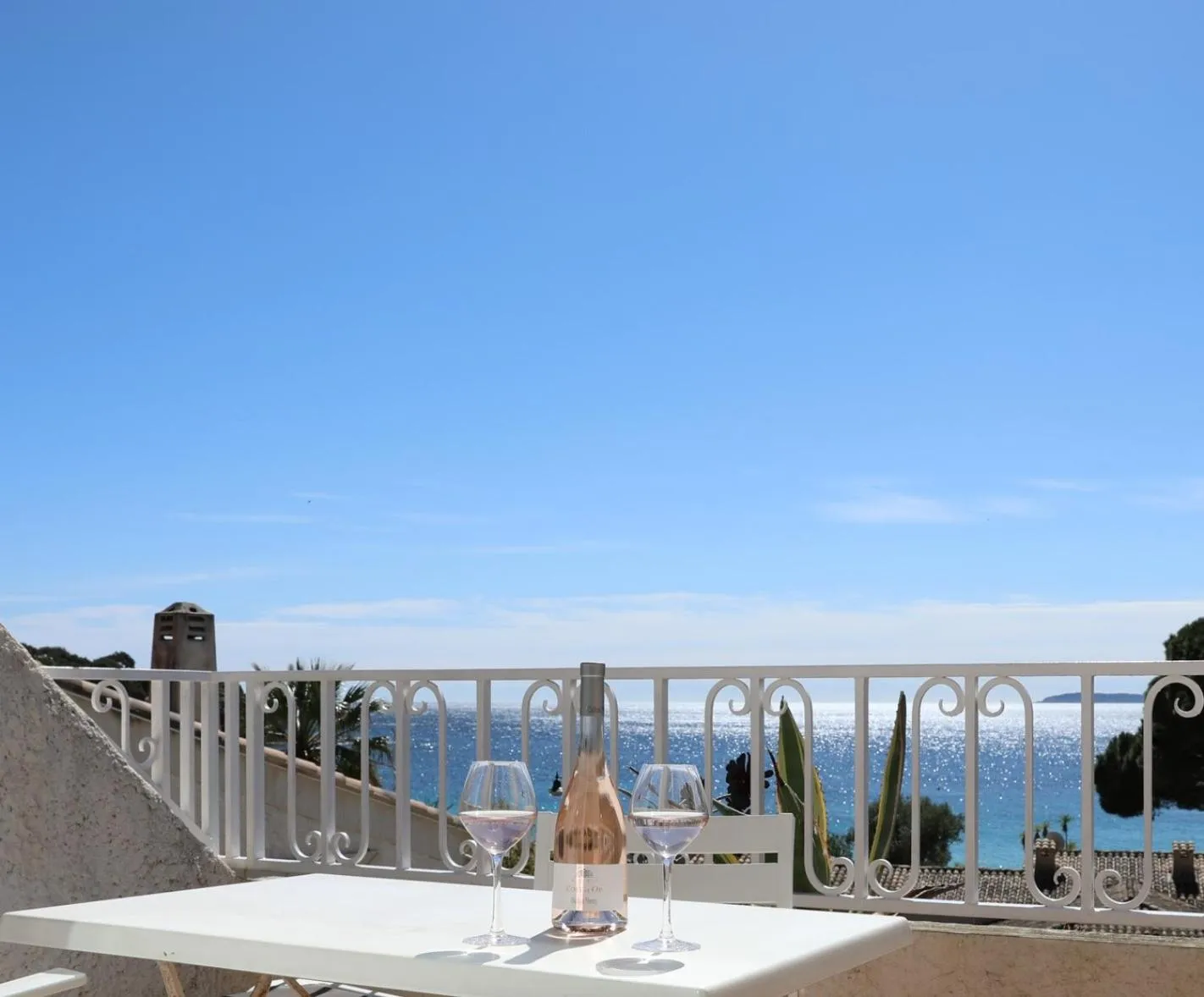 View (from property/room) in Les Alcyons