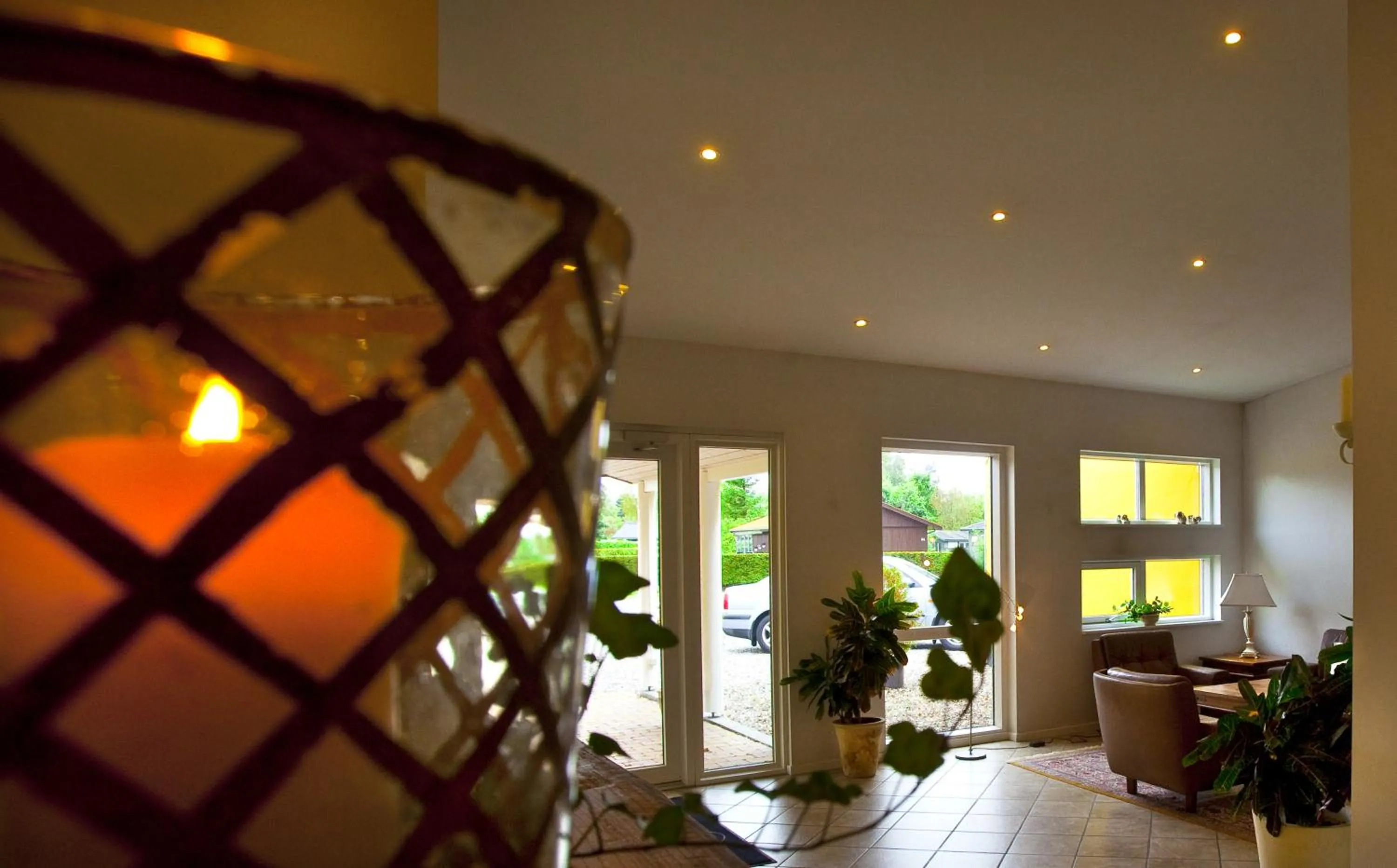 Lobby or reception in Hotel Havlund Bed and Breakfast