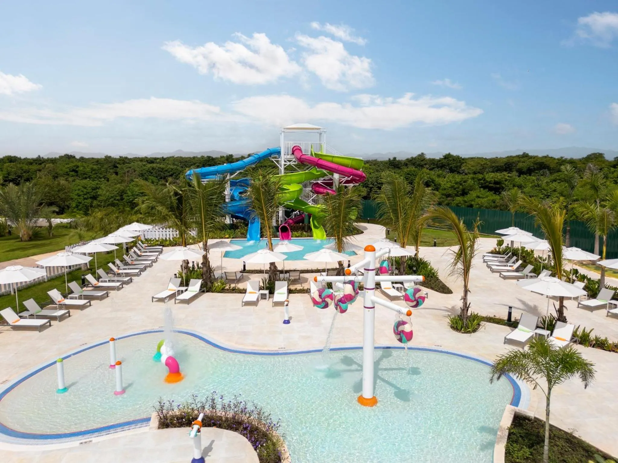 Aqua park in Nickelodeon Hotels & Resorts Punta Cana - Gourmet All Inclusive by Karisma