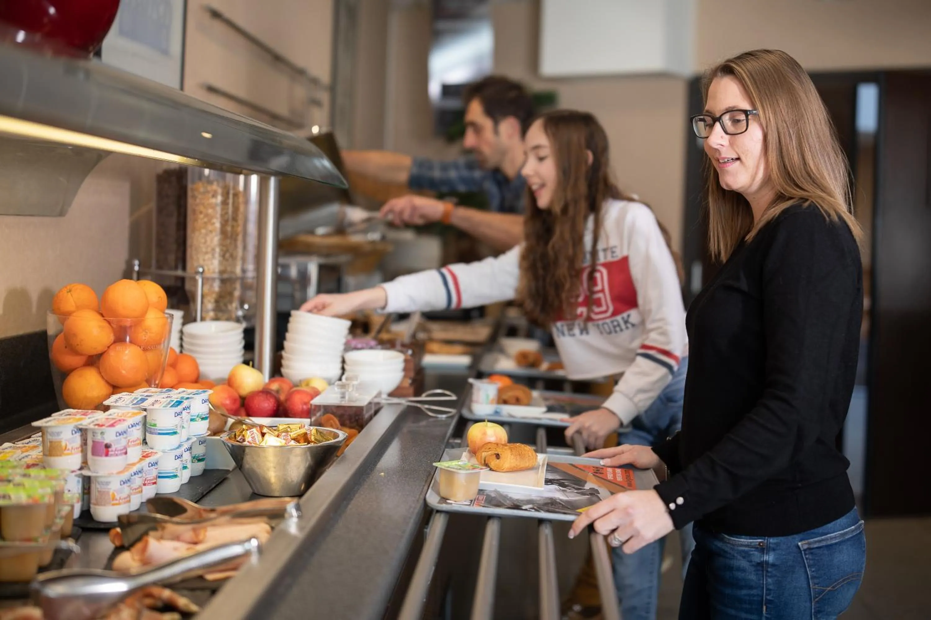 People in Suite Home Briancon Serre Chevalier