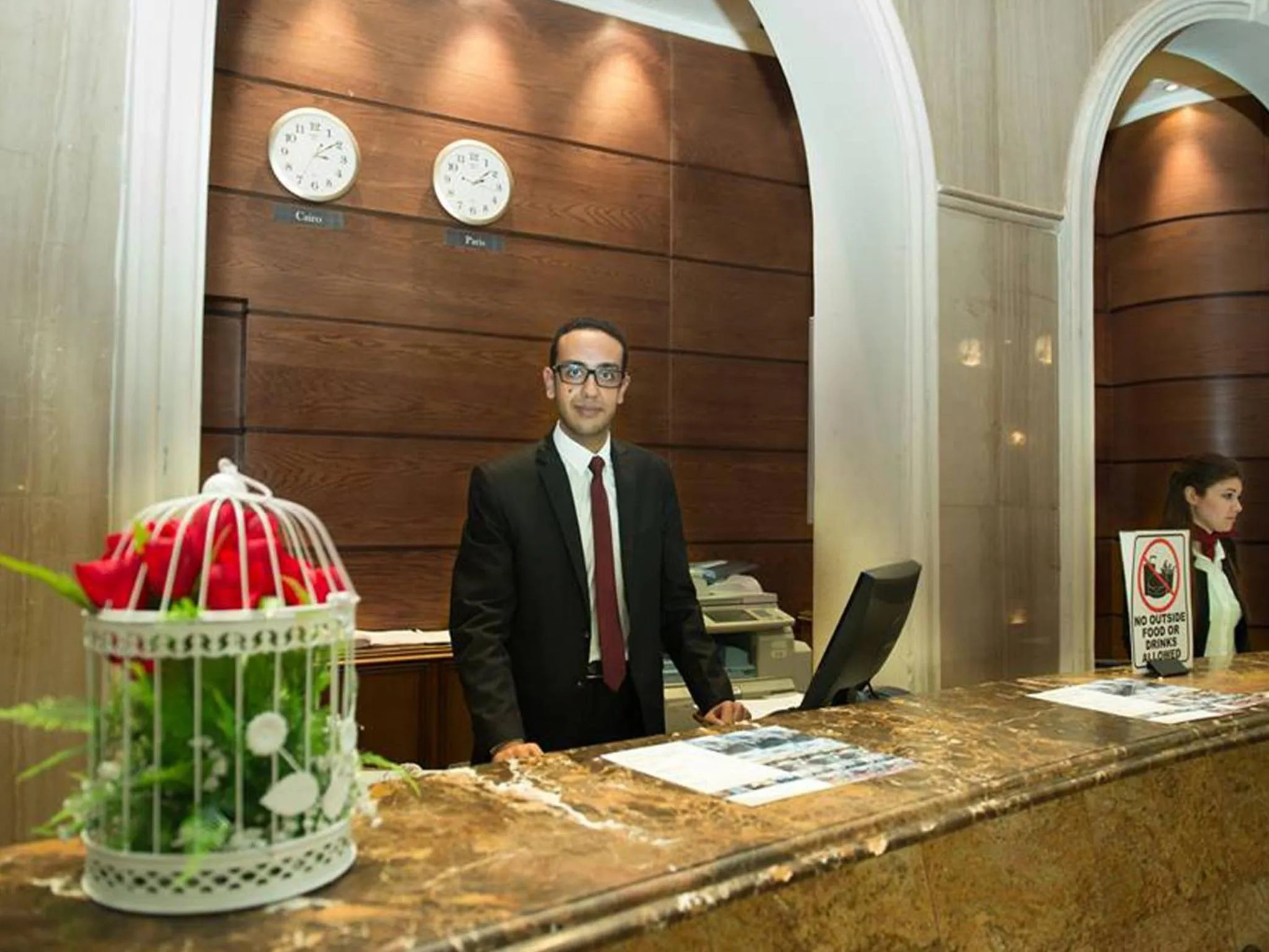 Staff in Cherry Maryski Hotel