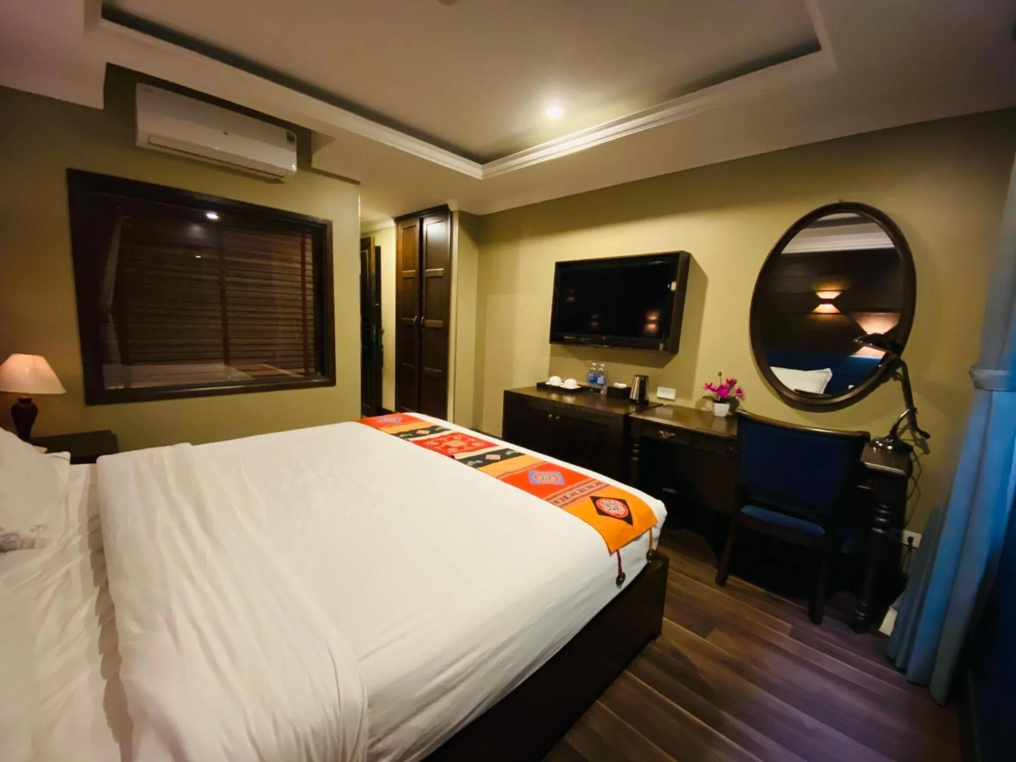 Bed in Nomadtrails Boutique Sapa Hotel