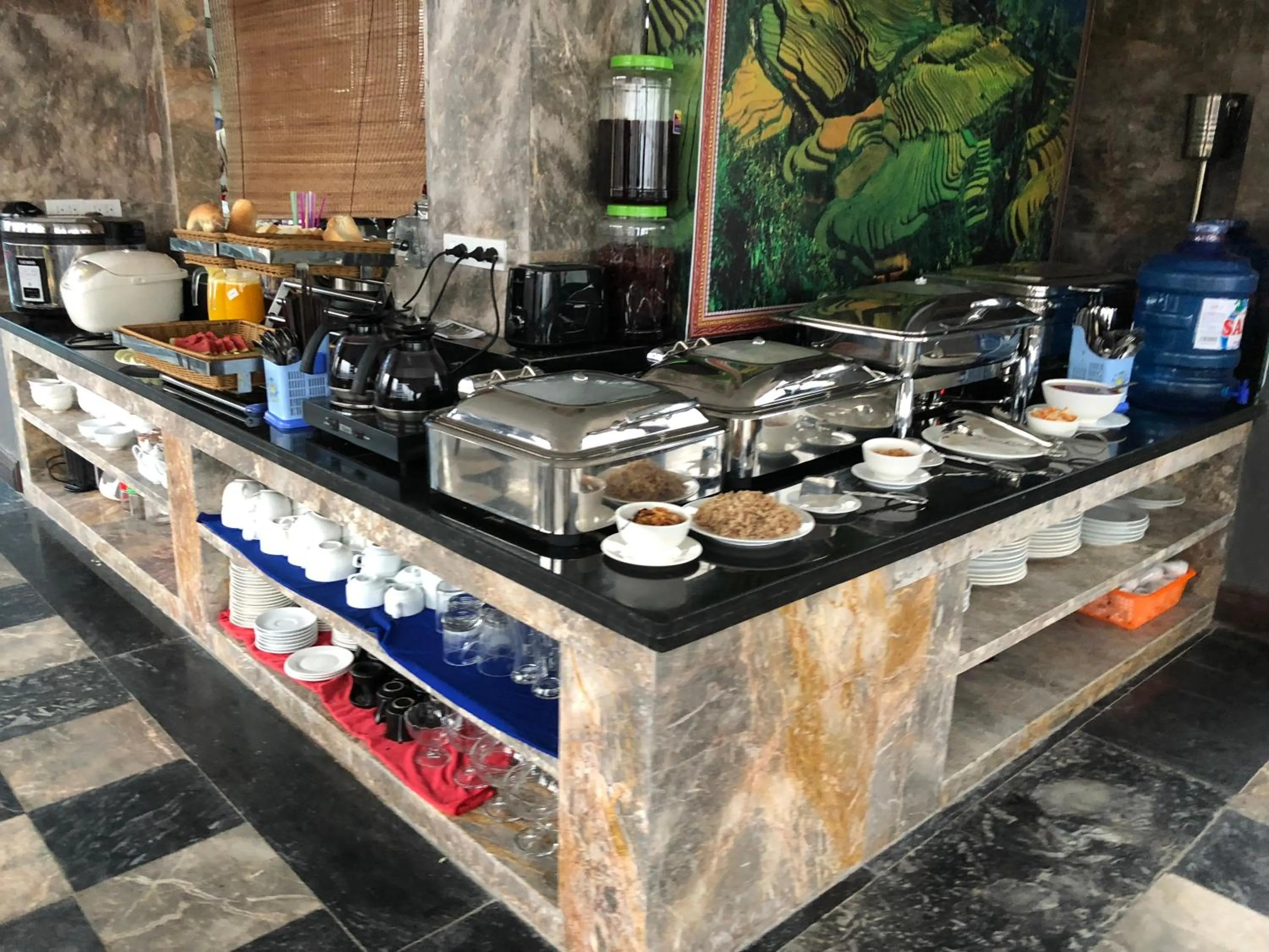 Breakfast in Nomadtrails Boutique Sapa Hotel